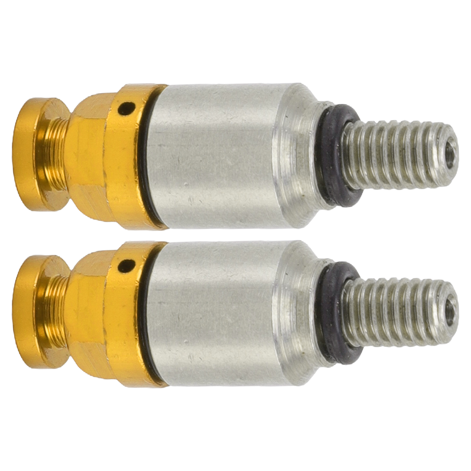 2x M5x0,8 Aluminium-ersatz-entlüftungsventil Für Gabeln Crf150r Cr125r Cr250r Crf250r Gelb