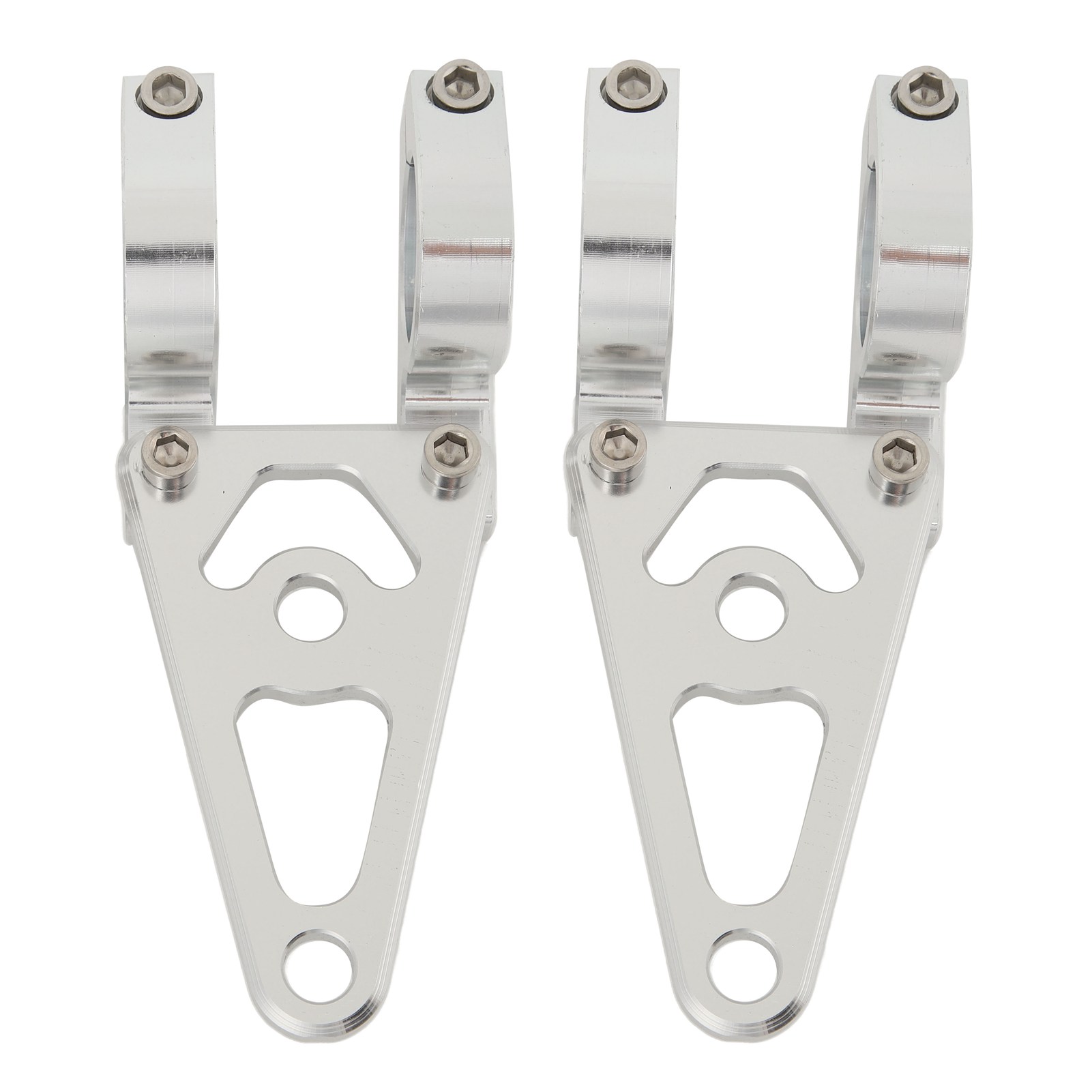2 X 30-mm-scheinwerferhalterung, Robuste Cnc-gefräste Klemme Aus Aluminiumlegierung, Kompatibel Mit Monkey Z50, Z50a Und Z50j, Zuverlässige Motorradhalterung