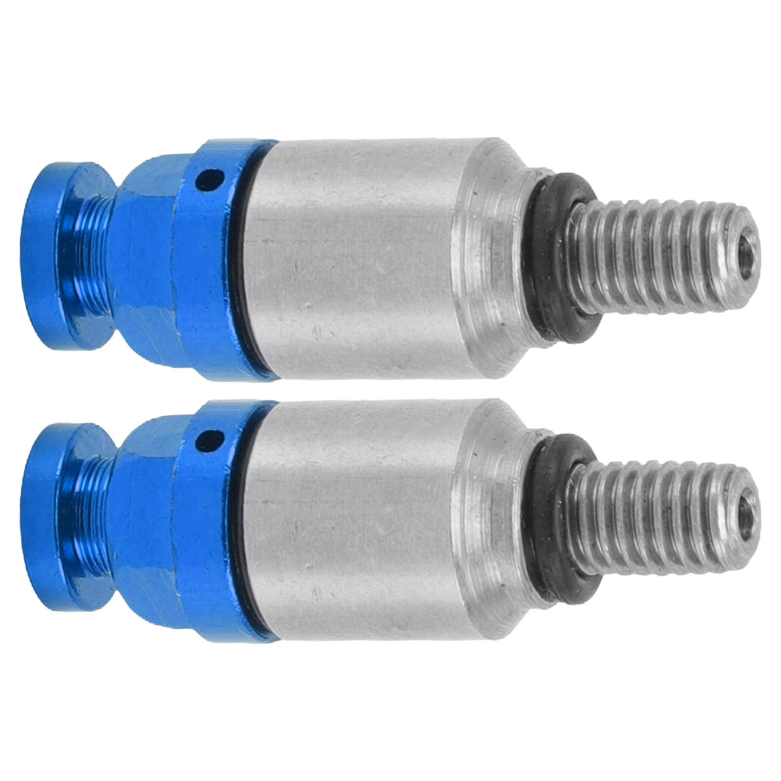 2x M5x0,8 Aluminium-luftdruck-entlüftungsventil, Gabel-ersatz-entlüftungsventil, Passend Für Honda Crf150r, Cr125r, Cr250r, Crf250r, Blau