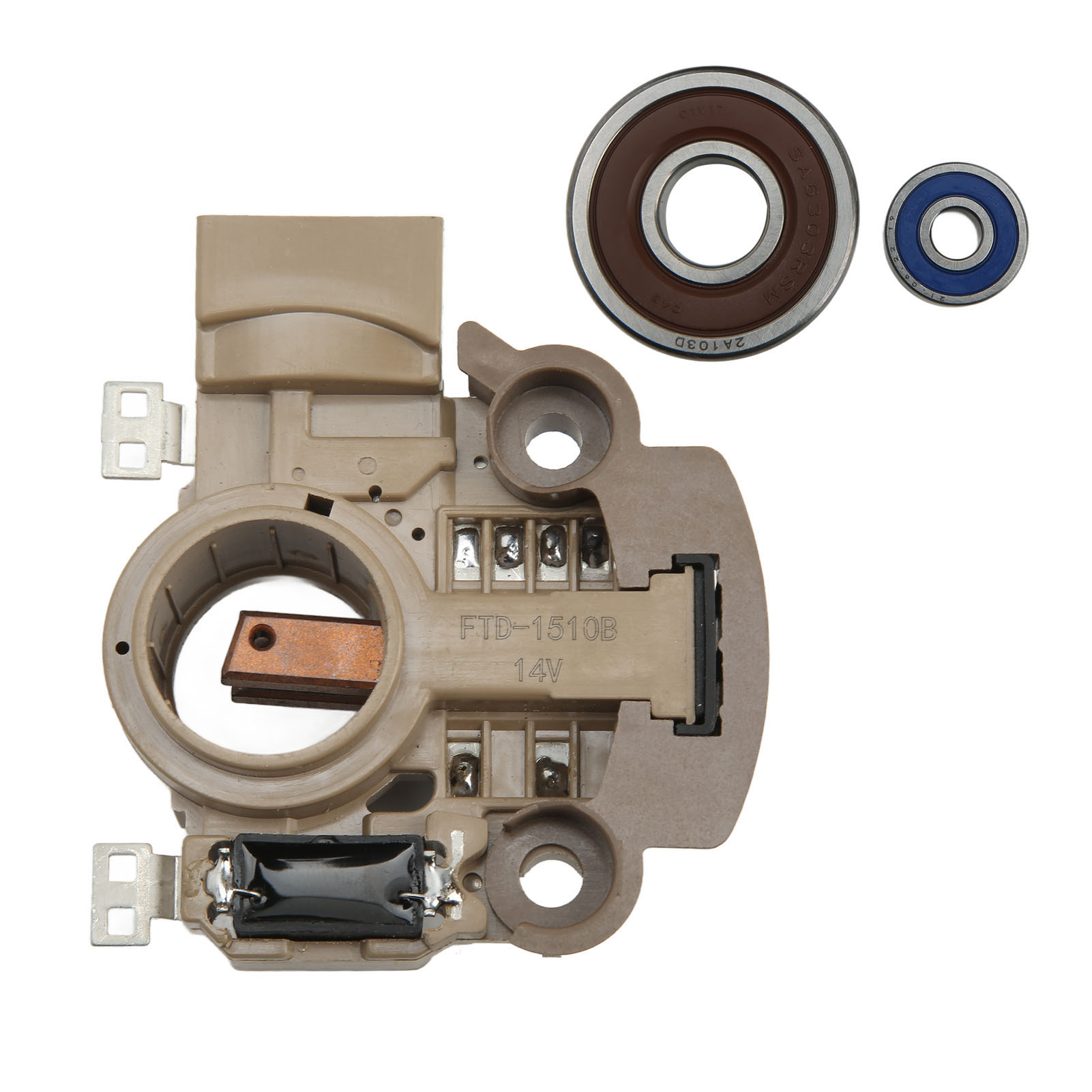 Lichtmaschinen-reparatursatz 31150 Rna A01, Regler, Kohlebürsten, Lager Für Honda Civic L4 1.8l R18a1 2006-2011