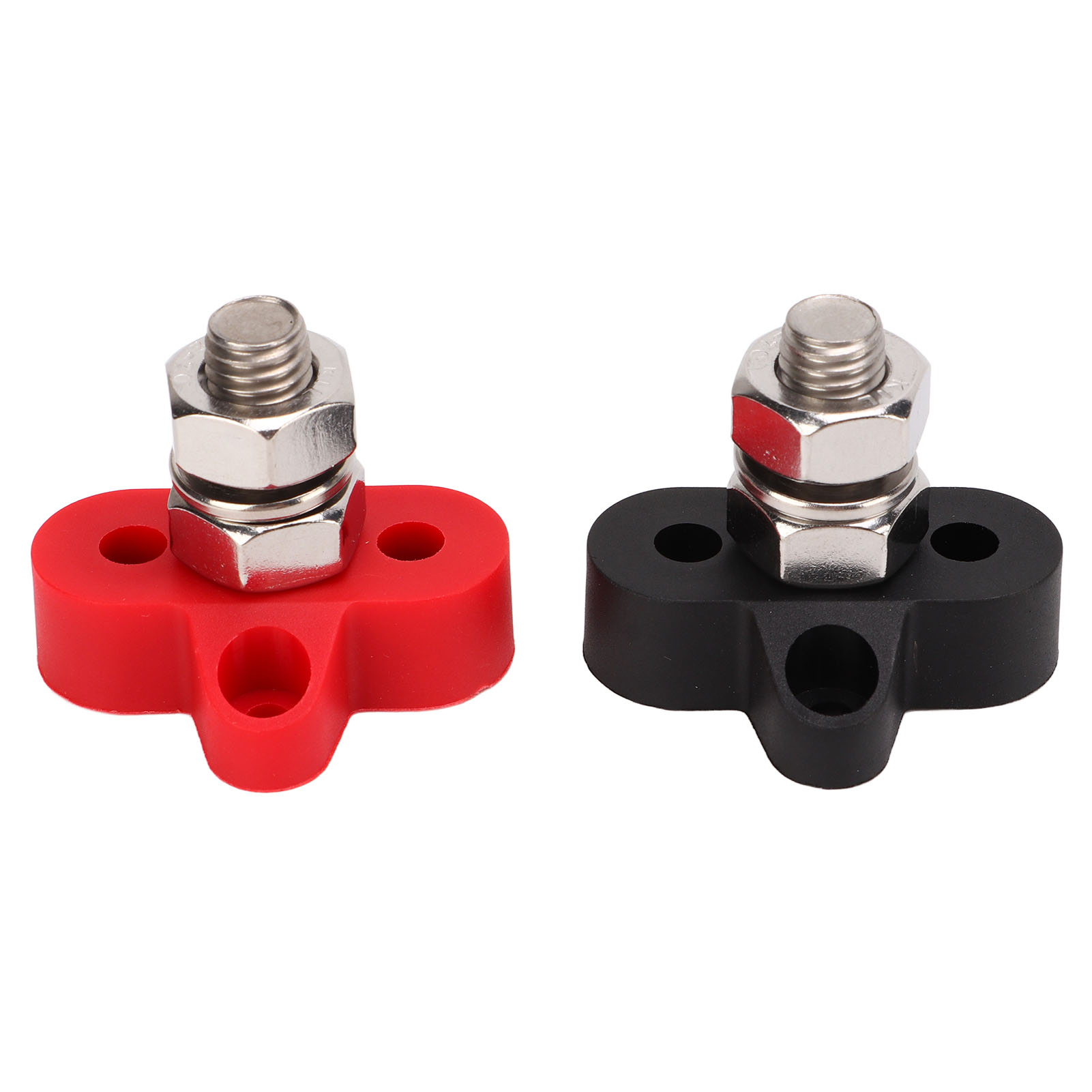 48-v-stromverteilerleiste, Plus-/minus-batterieklemmenblock, M10 3/8-zoll-stiftstecker, Kabelverbindungssatz, Für Automobil- Und Solaranwendungen