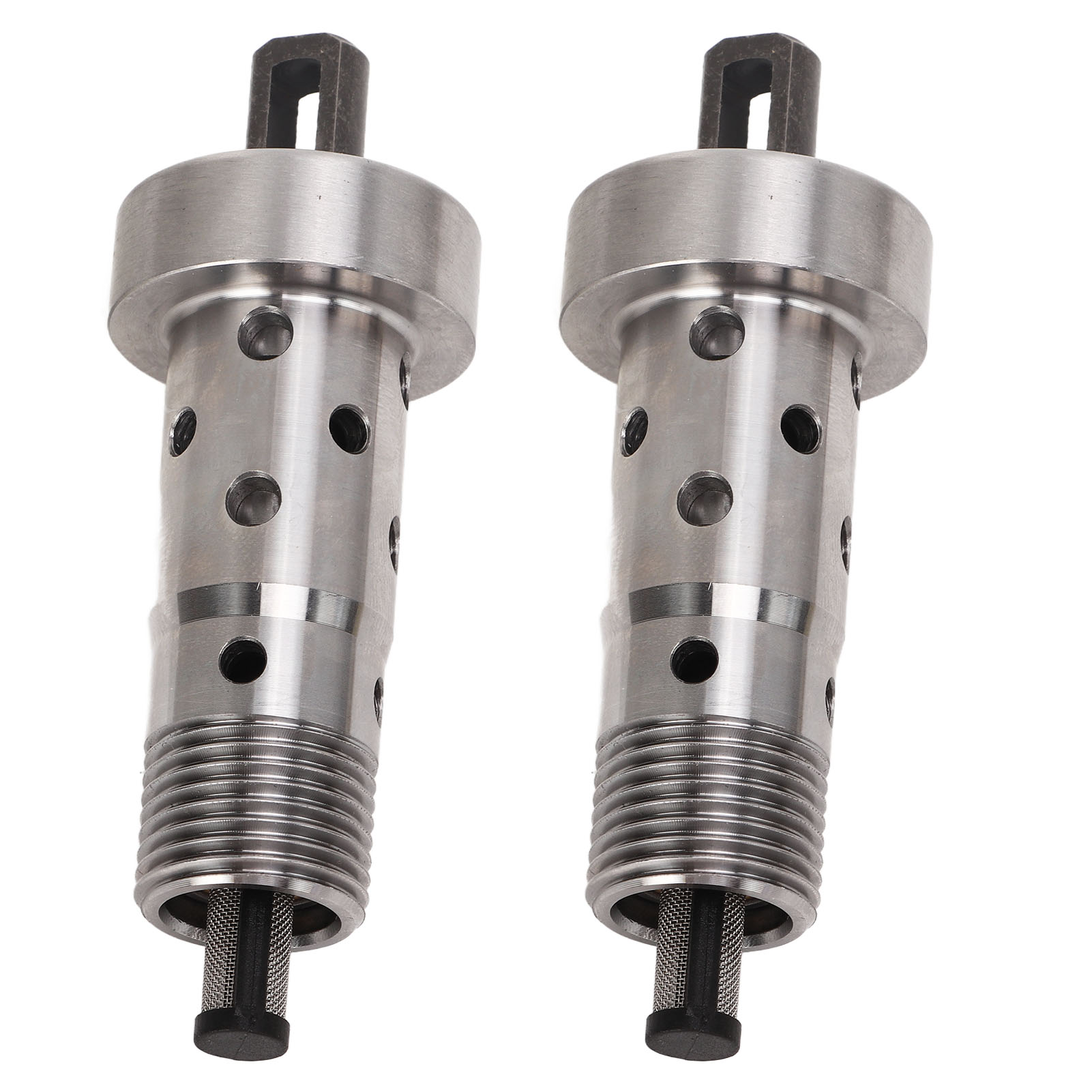 2x Nockenwellenverstell-zentralventil A2710500478 Hydraulischer Spanner Steuerkettenersatz Für Mercedes W204 C250 C300