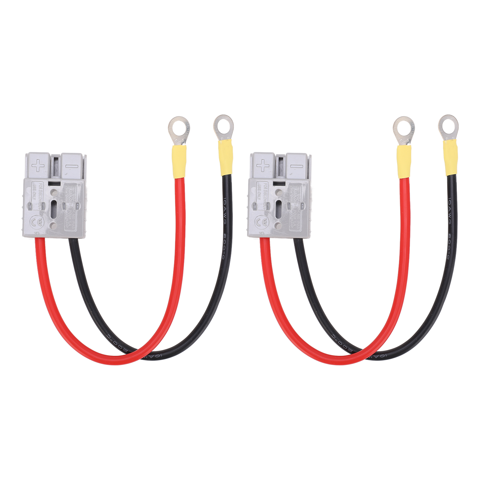 Dc600v 50a Schnellanschluss-batteriekabel, 10awg-stecker Für Auto, Transporter, Motorrad, Wohnmobil Und Anhänger
