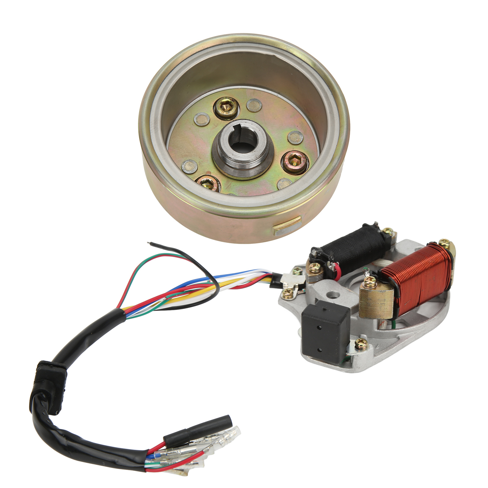 Schwungrad-magneto-stator-rotor-motorkit 110cc 125cc Pit Pro Cross Pit Bike Trail Motorrad