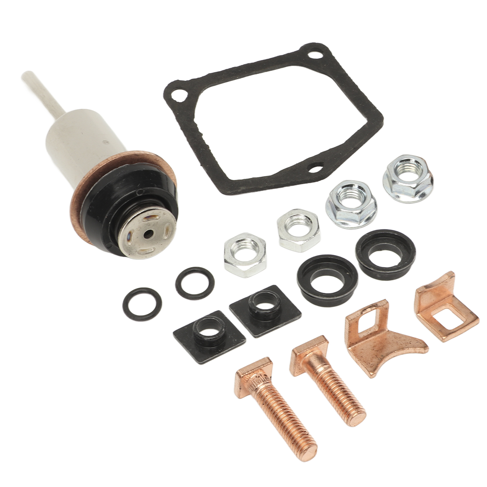 Anlasserrelais-reparatursatz 228000-6660, Aluminiumlegierung, Kompatibel Mit Acura Cl 2.2l 2.3l, Integra 1.7l 1.8l, Langlebiger Ersatz