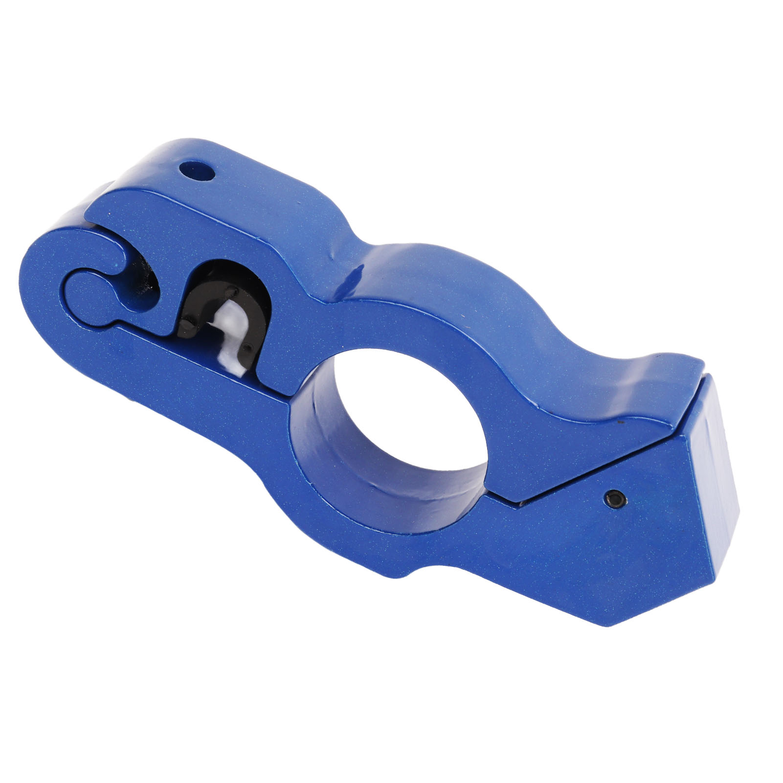Diebstahlsicherer Gasgriff Aus Aluminiumlegierung Für Motorradlenker, Sicherheitsschloss Mit 2 Schlüsseln, Blaue Farbe.