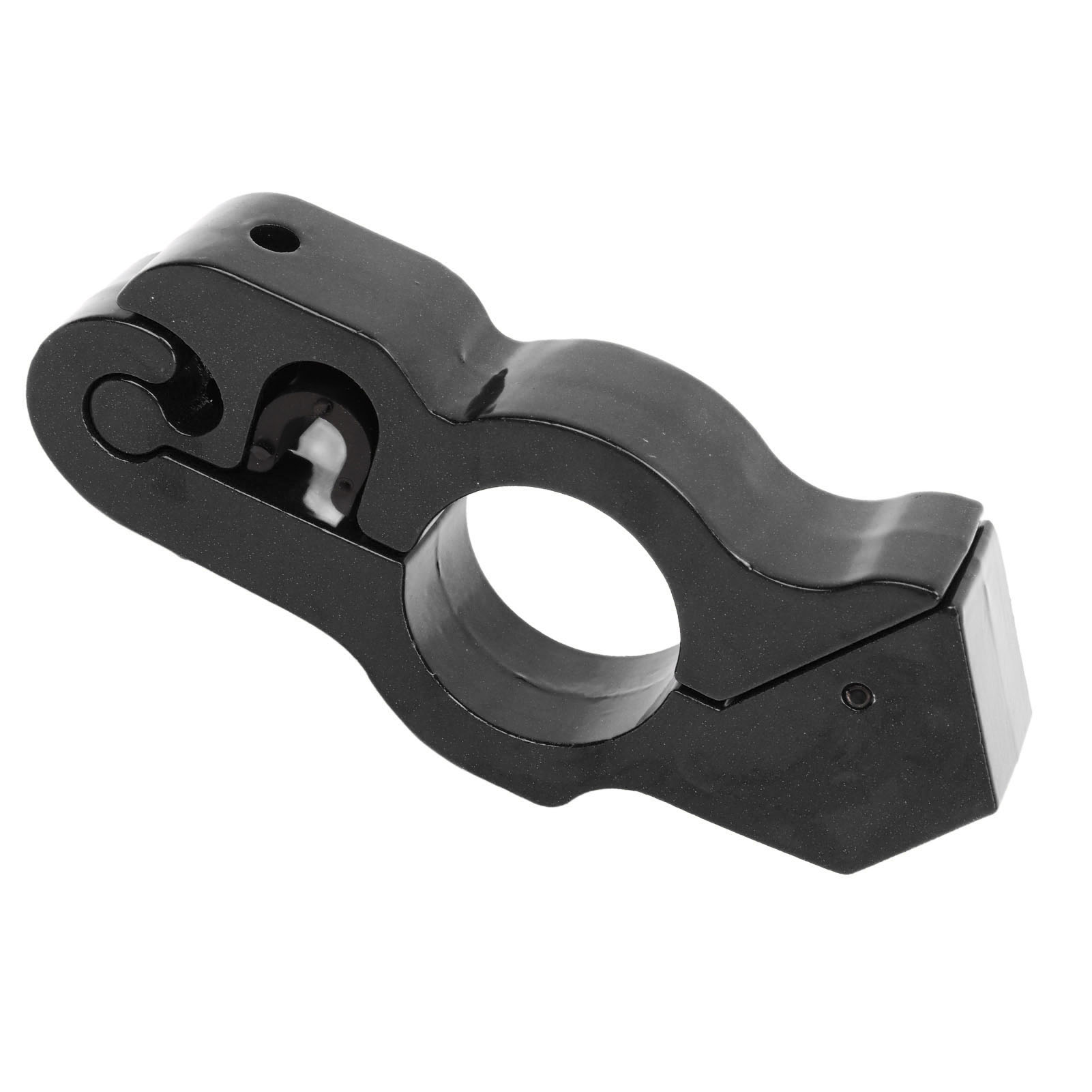 Gasgriffschloss Aus Aluminiumlegierung Für Motorräder, Diebstahlsicherung Mit 2 Schlüsseln, Schwarz, Griff