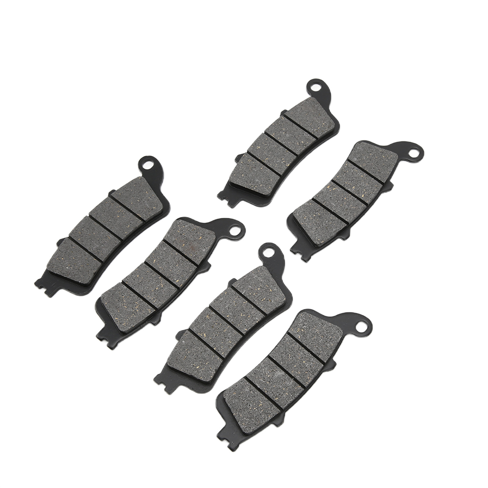 Vorder- Und Hinterradbremsbeläge Für Motorräder Der Vfr750 (1988-1997), 3-paar-austauschset, Hochleistungs-reibmischung, Verbesserte Bremsleistung, Kompatibel Mit Honda Vfr750f Rc24, Neue Verschleißte