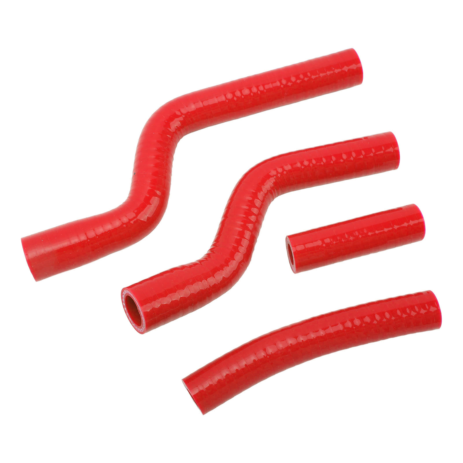 Hochtemperaturbeständiger Silikon-kühlerschlauch, Perfekte Abdichtung, Abriebfest, Für Yzf250 2007–2009, Rot