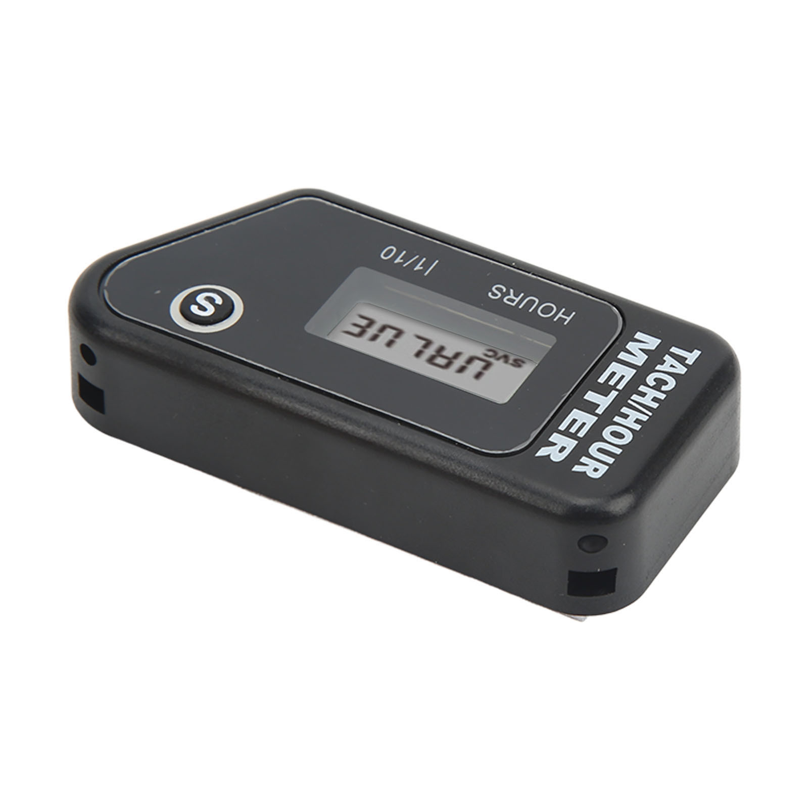 Ip68 Wasserdichter Digitaler Induktions-tachometer, Schwarzer Drehzahlmesser Für Motorräder, Für Rasenmäher Und Motocross-motorräder, Betriebsstundenzähler