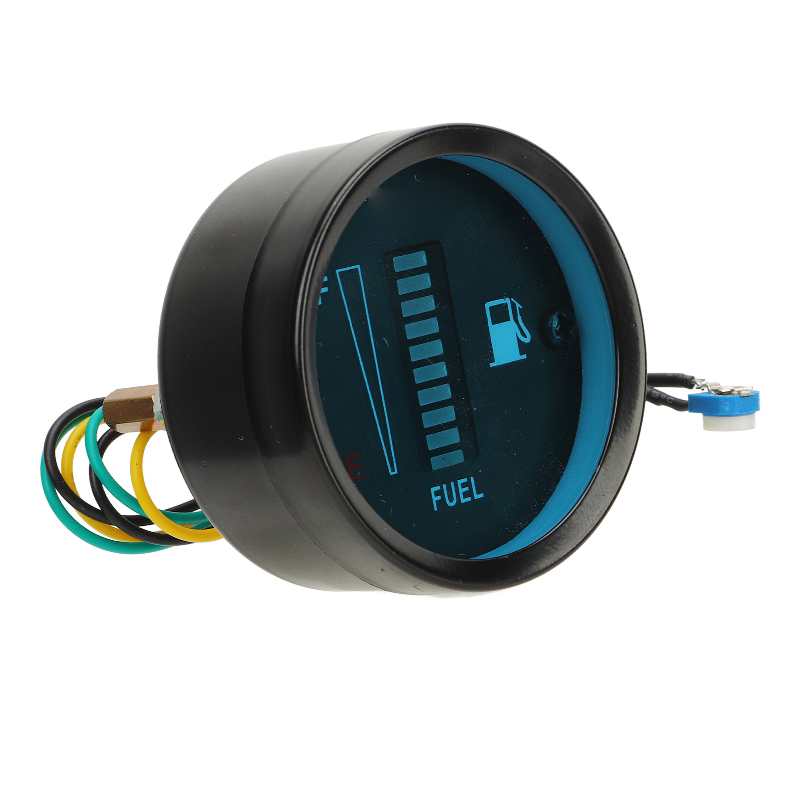 52-mm-kraftstoffstandanzeige Für Motorräder, 12-v-led-tankanzeige Mit Grüner Leuchte, Gehäusedurchmesser 52 Mm