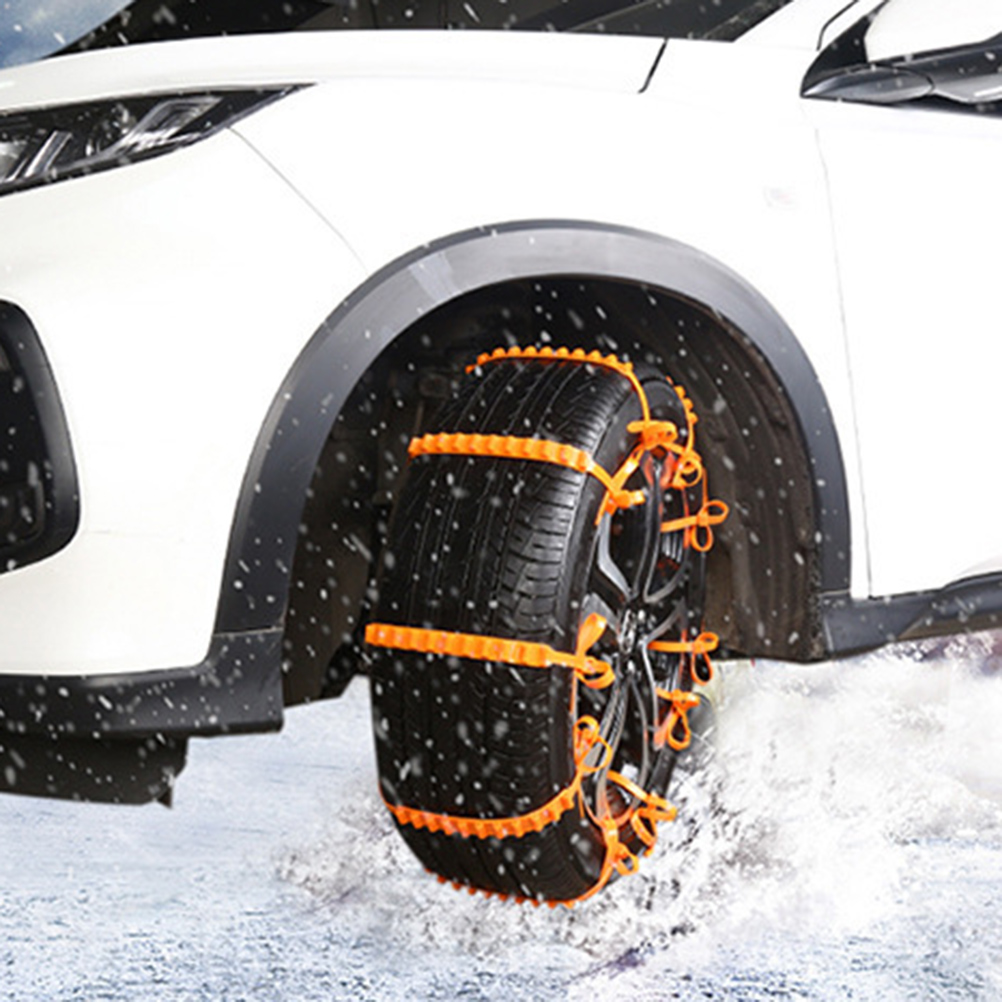 20-teiliges Universelles Antirutsch-schneekettenset Für Suv-reifen, Notfall-traktionskabel Für Schlamm Und Schnee, Auto-bergungsset, 20-teilig