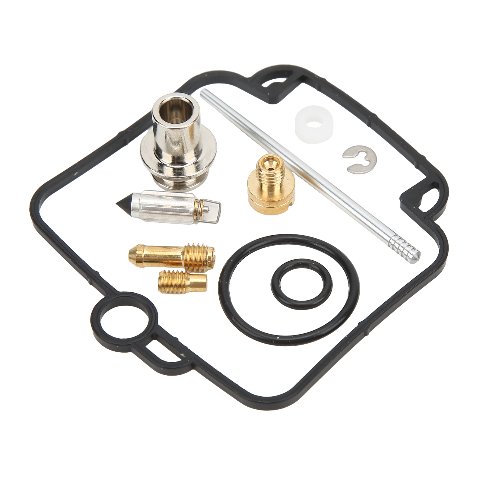 Polaris Sportsman 500 Ho 2003-2013 Vergaser-reparatursatz Mit Dichtung, Unterlegscheibe, Stange Und Schraube - Kompletter Überholungssatz.