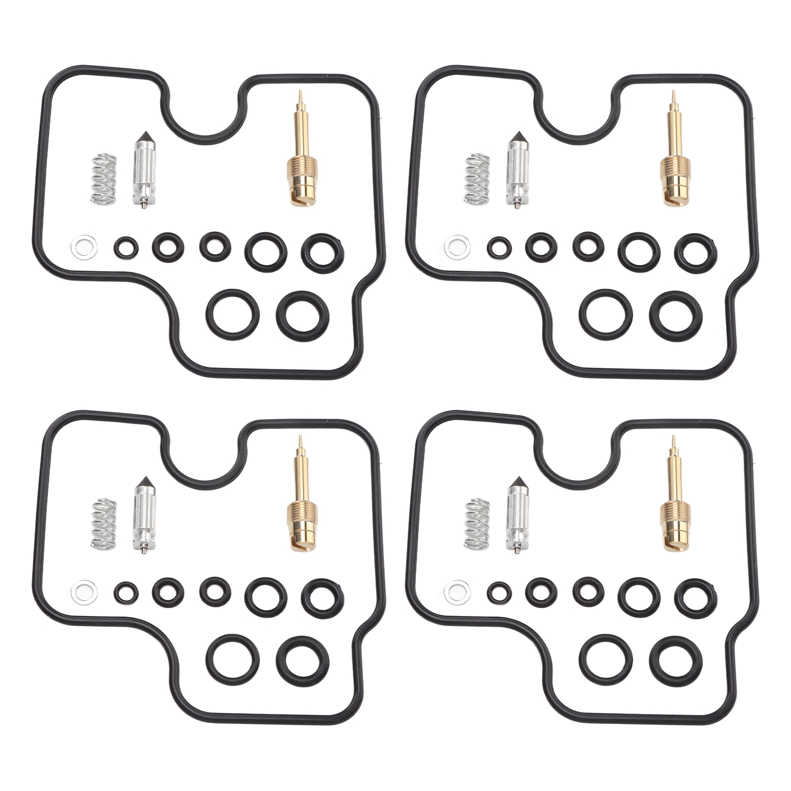 Set Mit 4 Professionellen Vergaser-reparatursätzen, Kompletter Ersatz Für Cb400 Nc31 Cb400sf, Motorradkompatibel, Hochwertige Ersatzteile.