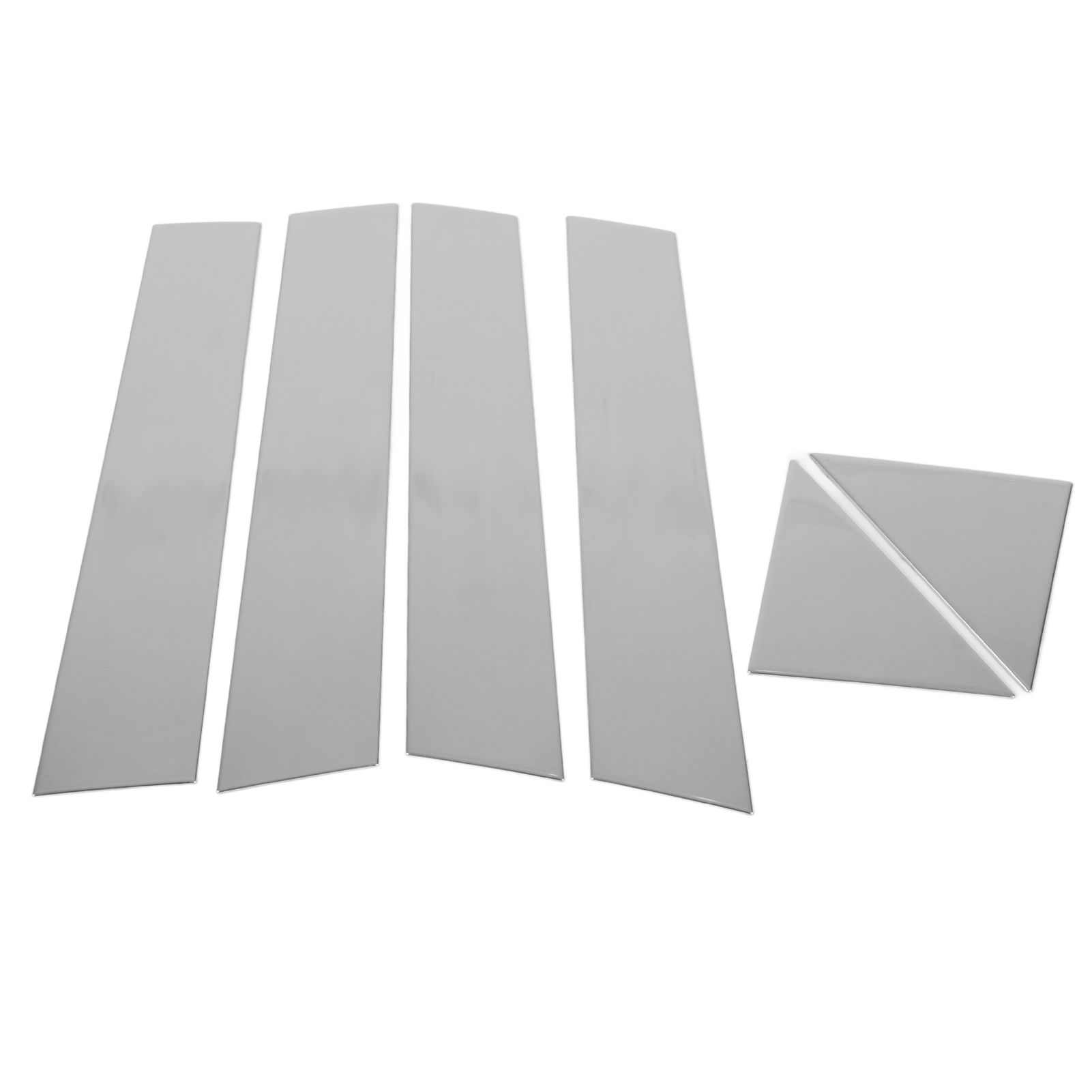 Satz Mit 6 Chrom-säulenleisten Für Türen Und Fenster, Edelstahl 304, Kompatibles Autozubehör Für Chrysler 300/300c 2005-2010
