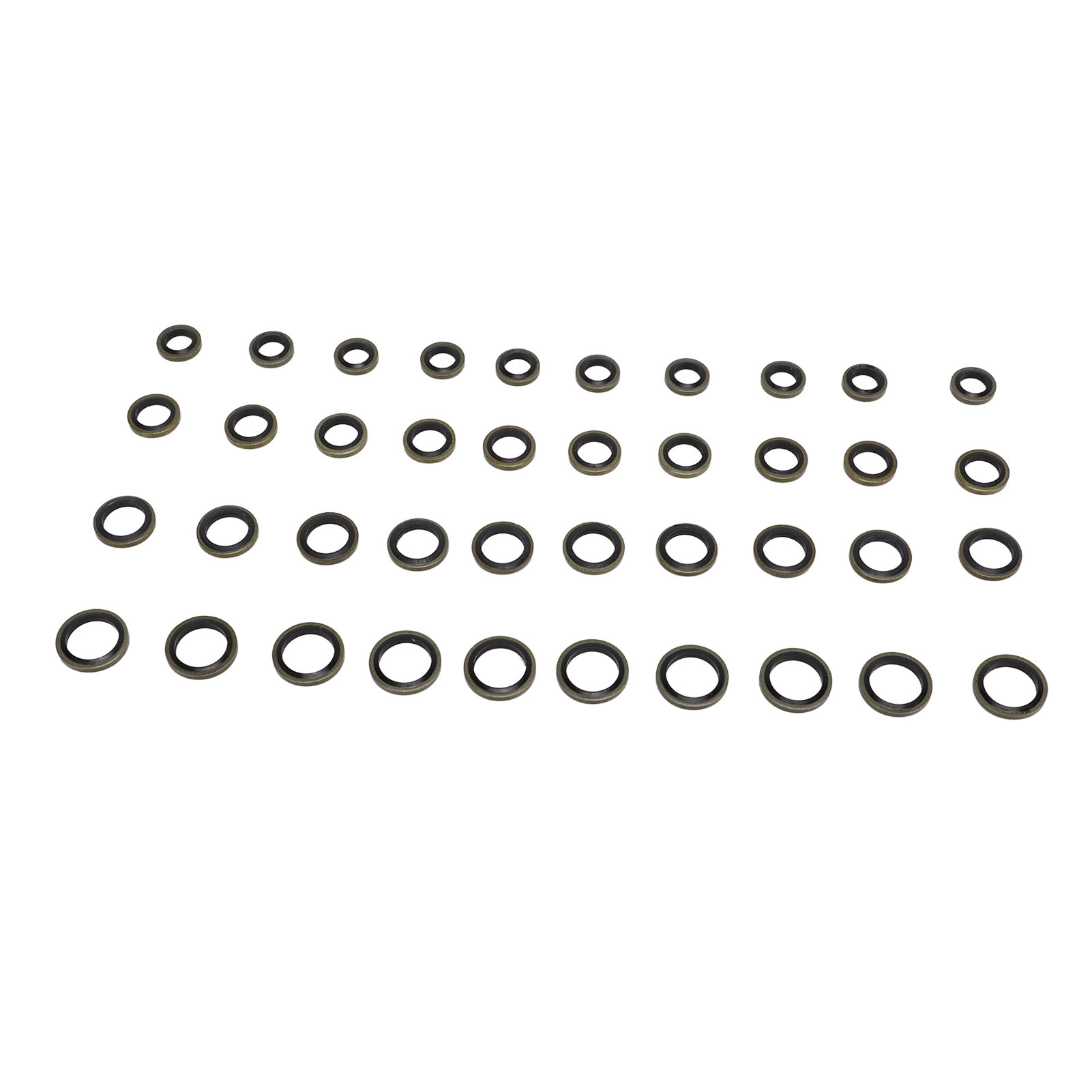 40-teiliges Set Bremsbolzen-dichtscheiben 3918188 8 Mm 10 Mm 12 Mm 14 Mm Kraftstoffleitungsdichtungen Ersatz Für Dodge Ram 2500 3500