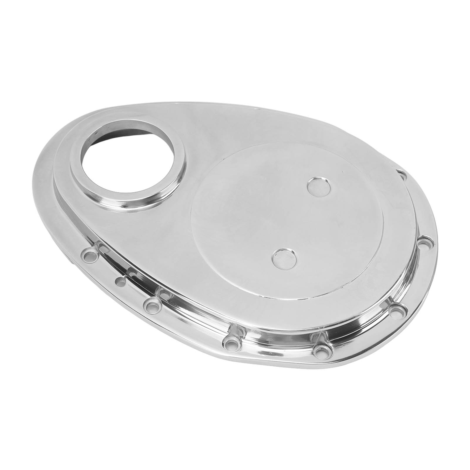 Silberpolierter Steuergehäusedeckel, Motordichtung Und Schrauben, Ersatzteilsatz Für Sbc 283 327 305 350 383 400