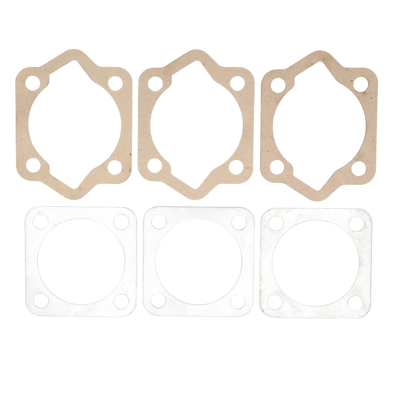 6-teiliger Zylinderkopfdichtungssatz Und Zylinderfußdichtungssatz Aus Aluminium Mit Papierdichtungen Für 2-takt-motorräder Mit 66 Cm³ Und 80 Cm³ Hubraum
