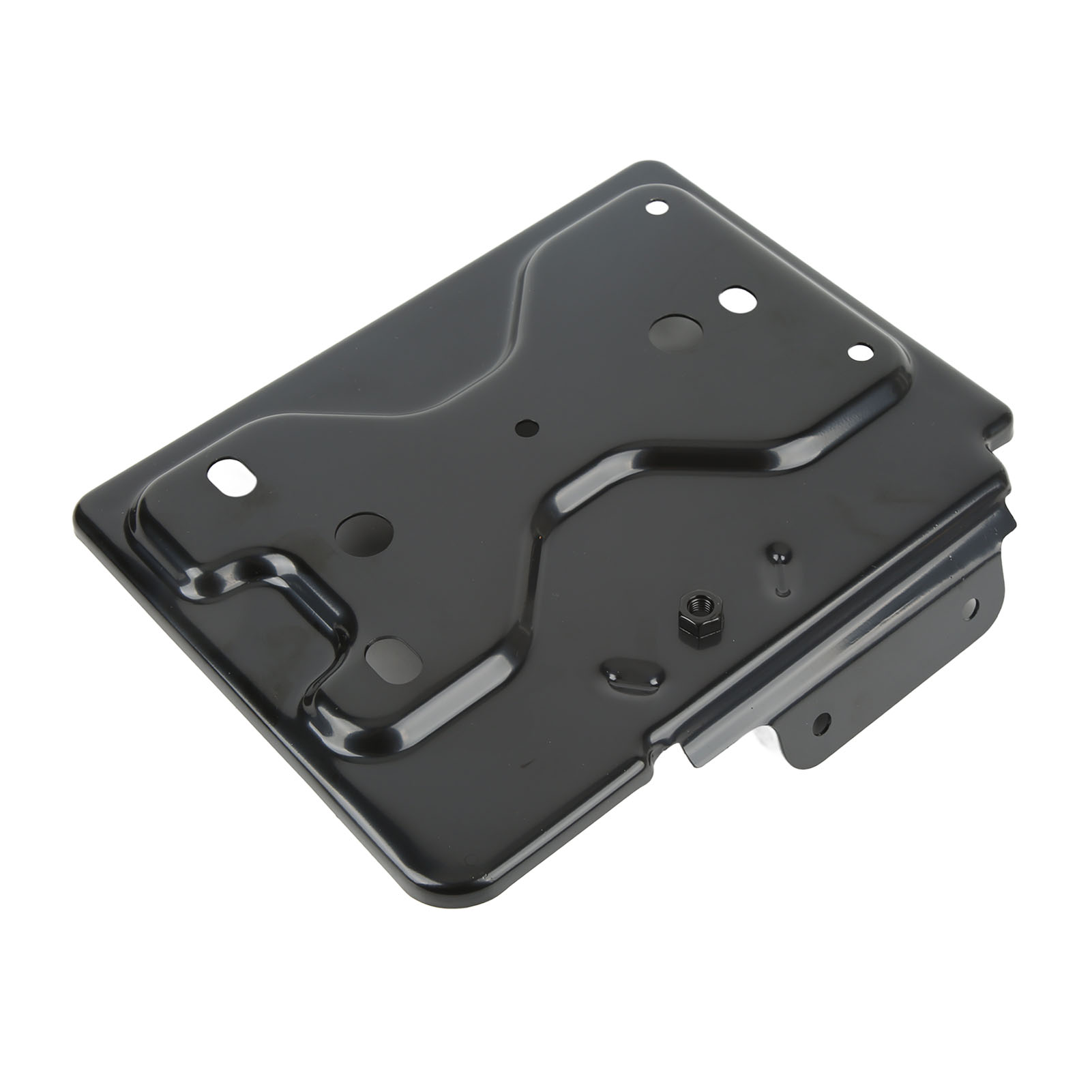 Schwarze, Robuste, Korrosionsbeständige Metallbatteriehalterung, Ersatz Für Die Fahrerseite Des Escalade Base 2002-2006