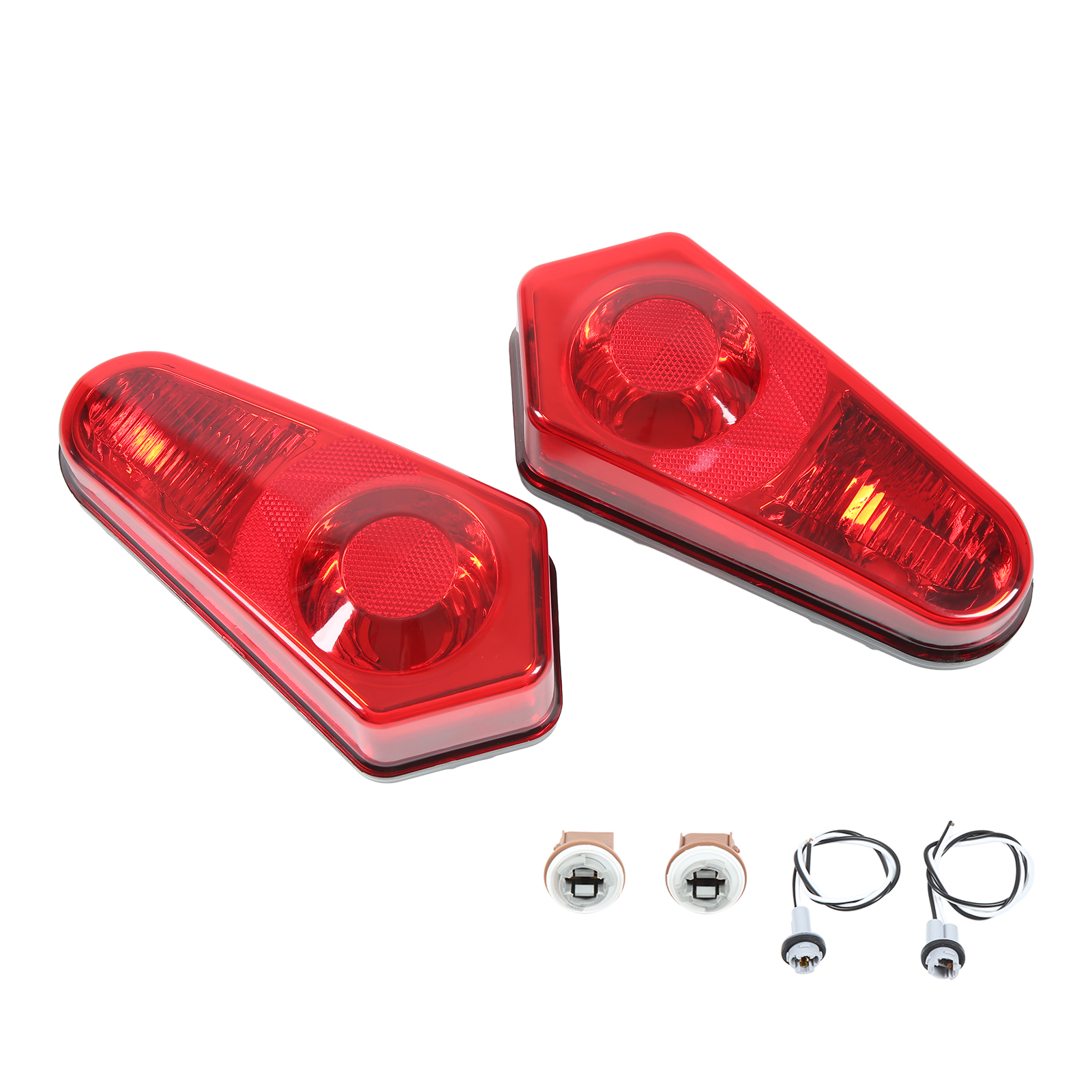 Atv-rückleuchten, Bremslichtgläser 2411153, Ersatz Für Polaris Sportsman 400 450 500 550, Rot, Scheinwerferoptik