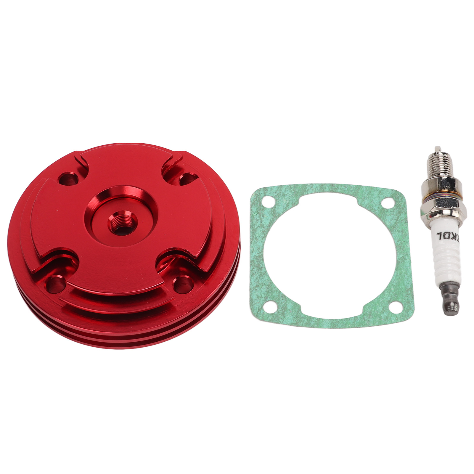 Zylinderkopfdichtung Und Zündkerzendichtung, Cnc-gefräster Aluminiumlegierungssatz Für 66-cm³-, 69-cm³- Und 80-cm³-zweitaktmotoren, Motorisierte Fahrräder