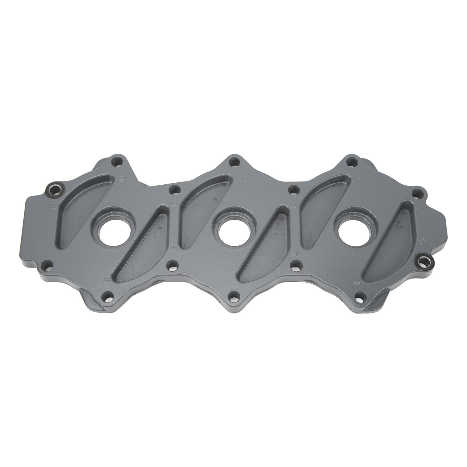 Zylinderkopfdichtung 6h3 11191 00 1s, Abgedichtet, Korrosionsbeständig, Ersatzteil Für 2-takt-außenbordmotoren Mit 60 Ps, 3-zylinder-serie, Langlebiges Bauteil