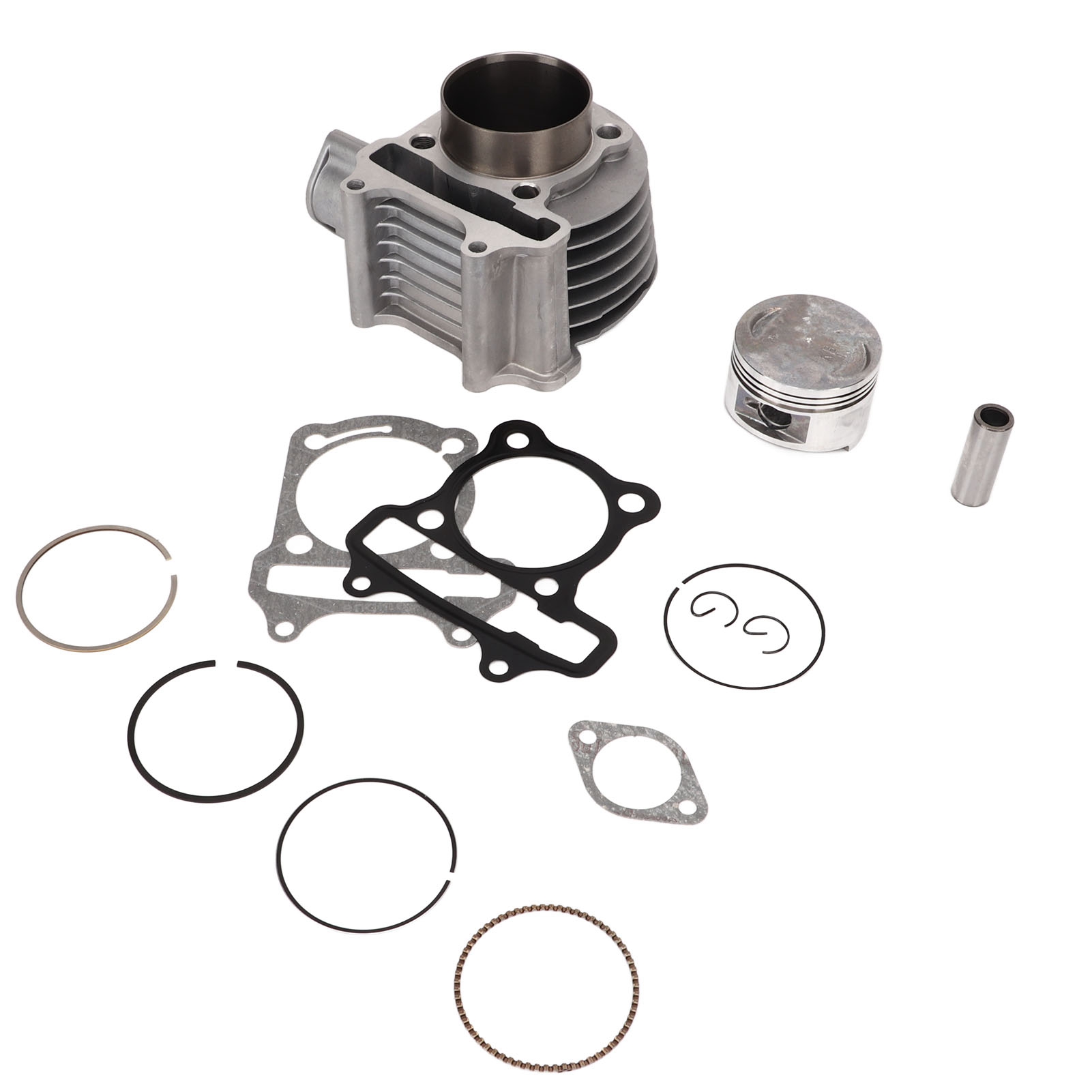 Zylinderkopf-reparatursatz Mit Kolben, Dichtung, Feder Und Komplettem Zylinder Aus Aluminiumlegierung Für Gy6 150cc Roller, Überholungssatz