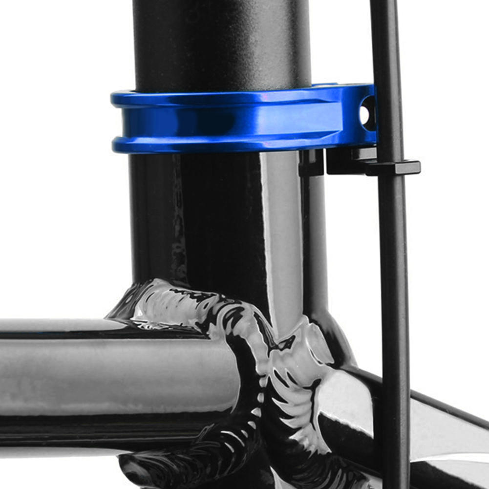 31,8/34,9 Mm Ultraleichte Sattelstützenklemme Aus Aluminiumlegierung, Blau, 31,8 Mm
