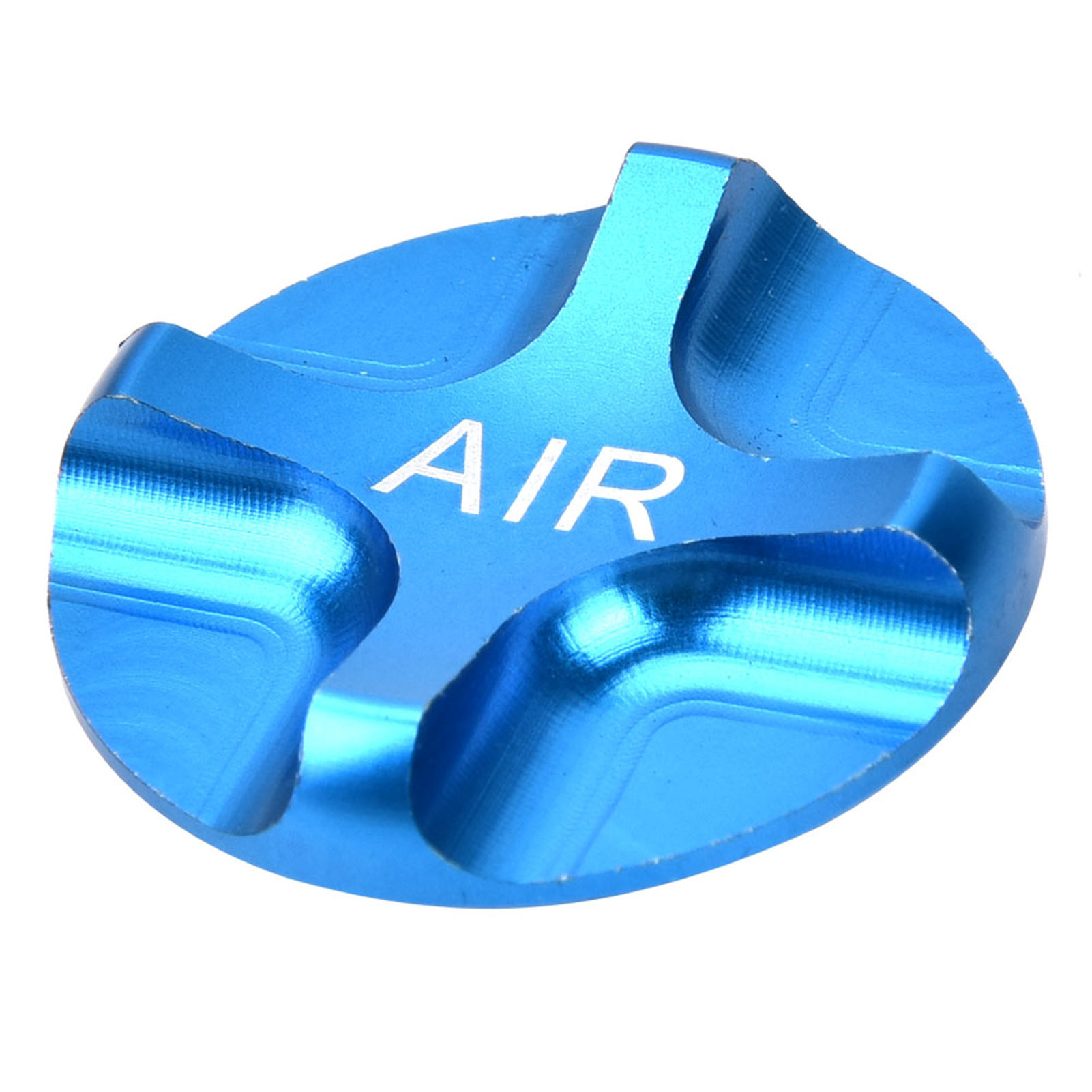 Fahrradfedergabel-ventildeckel Aus Aluminiumlegierung, Luftdicht, Fahrradzubehör (blau)