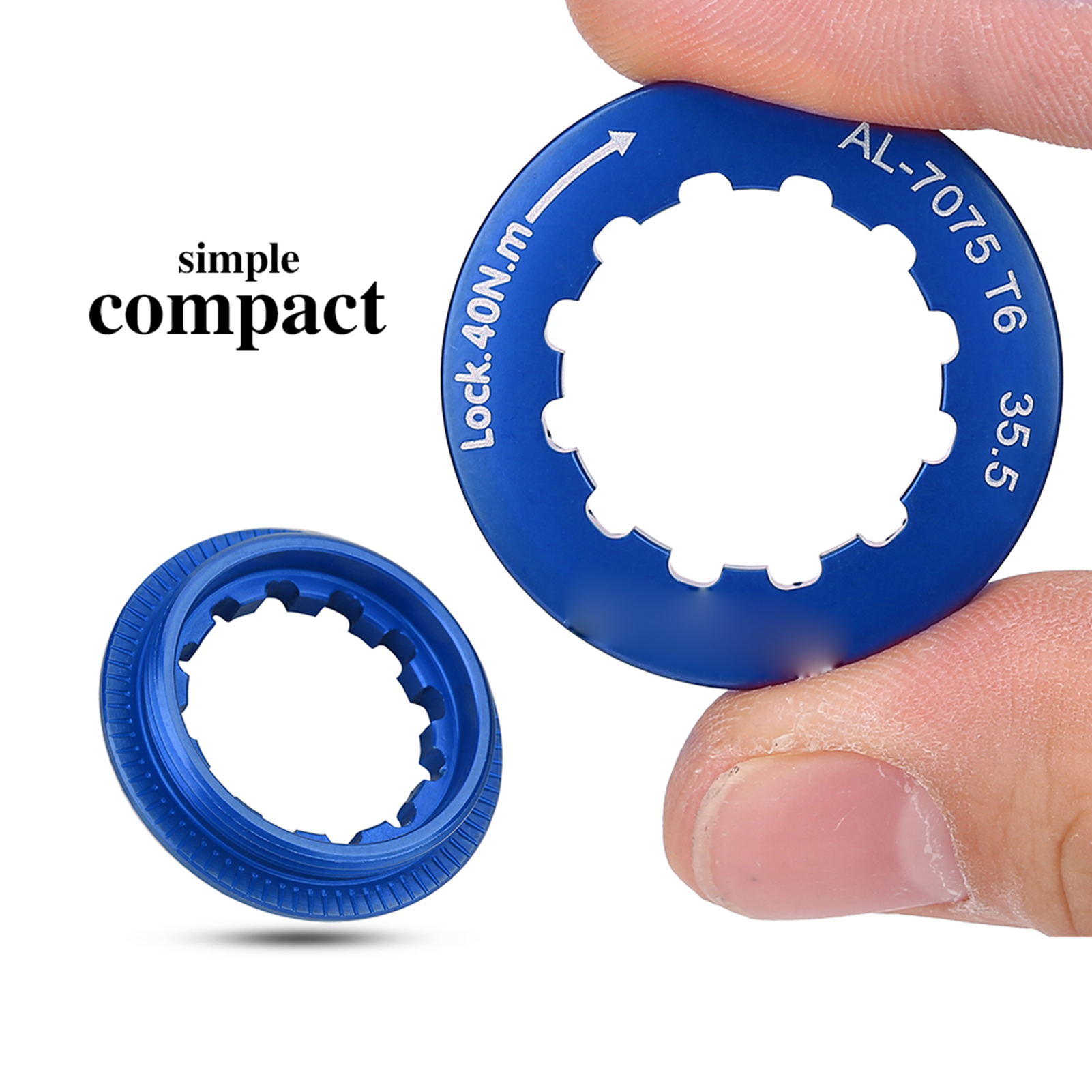 Roue D'Inertie Meijun Pour Vélo À Cassette, Bleu