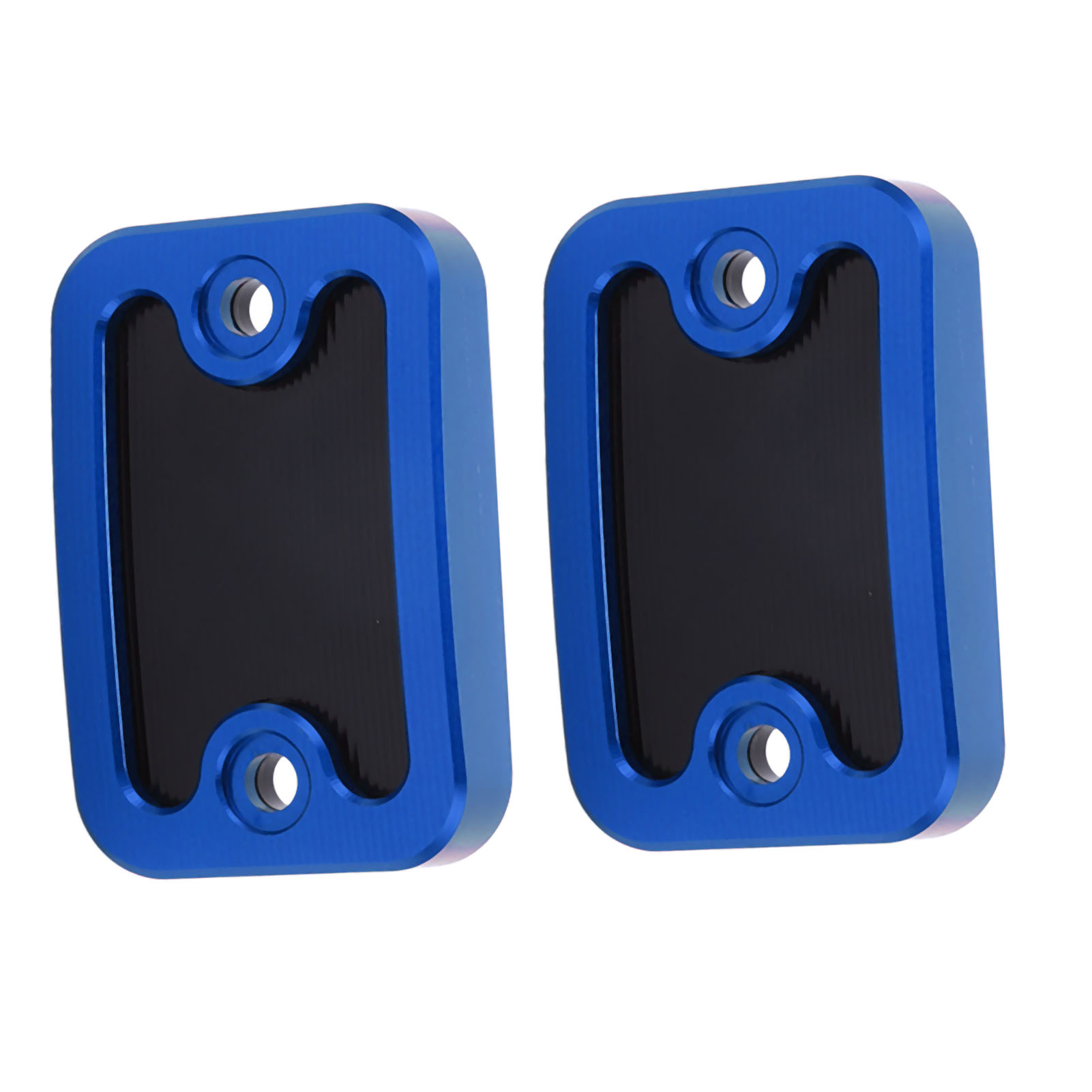 2x Bremsflüssigkeitsbehälterdeckel Aus Gefrästem Aluminium, Vorne Links/rechts, Ersatz Für Nmax155 Und Nmax125 (2015–2020), Blau