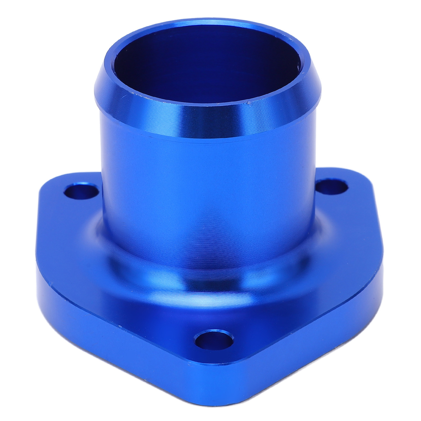 Blaues Thermostatgehäuse Aus Aluminiumlegierung 6061 T6, Kompatibles Ersatzteil Für Ford Powerstroke 7.3l 1999-2003, Langlebiges Motorzubehör.