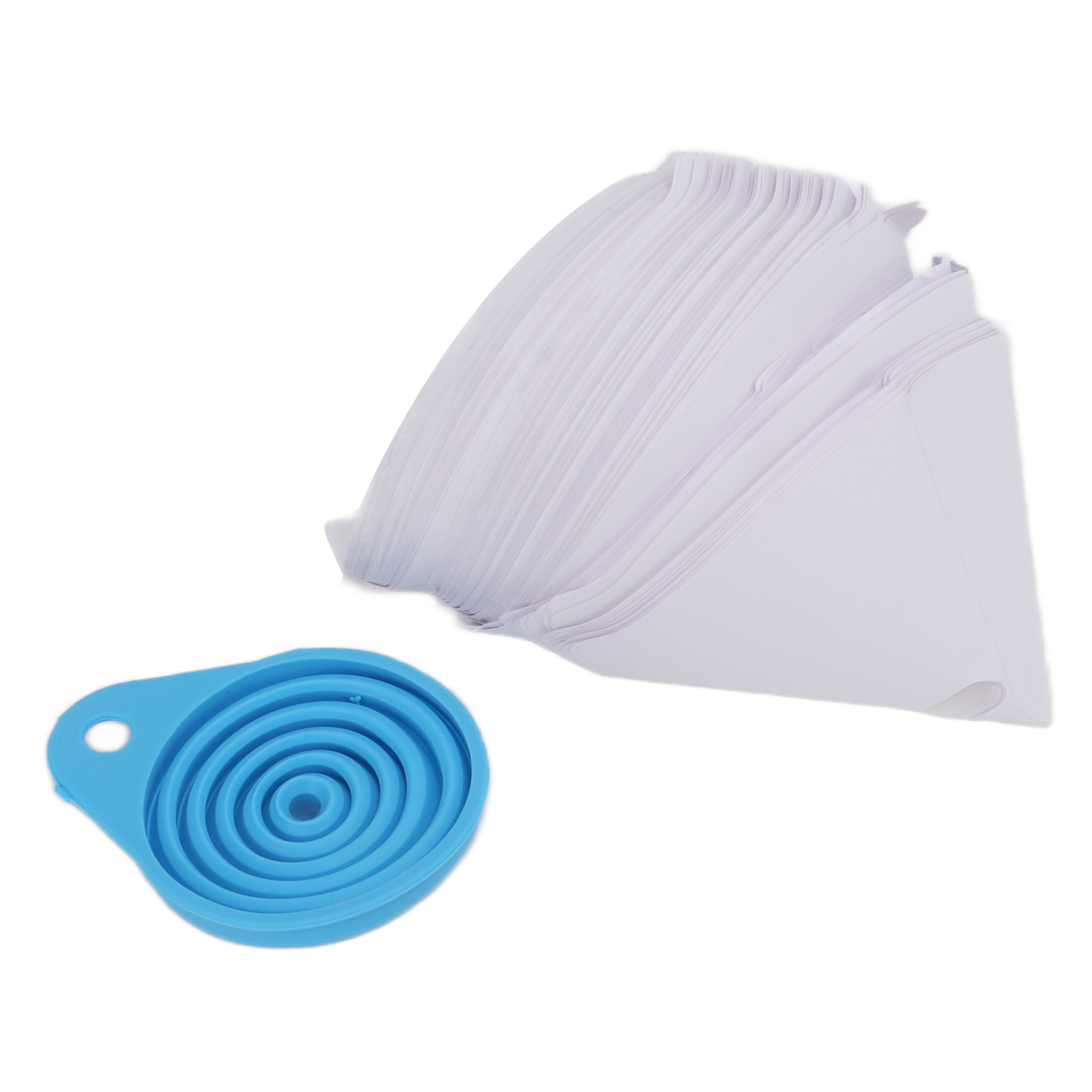 Packung Mit 101 Farbfiltern (150 Μm) Mit Faltbarem Silikontrichter Und Weichem, Ungiftigem Nylongewebe