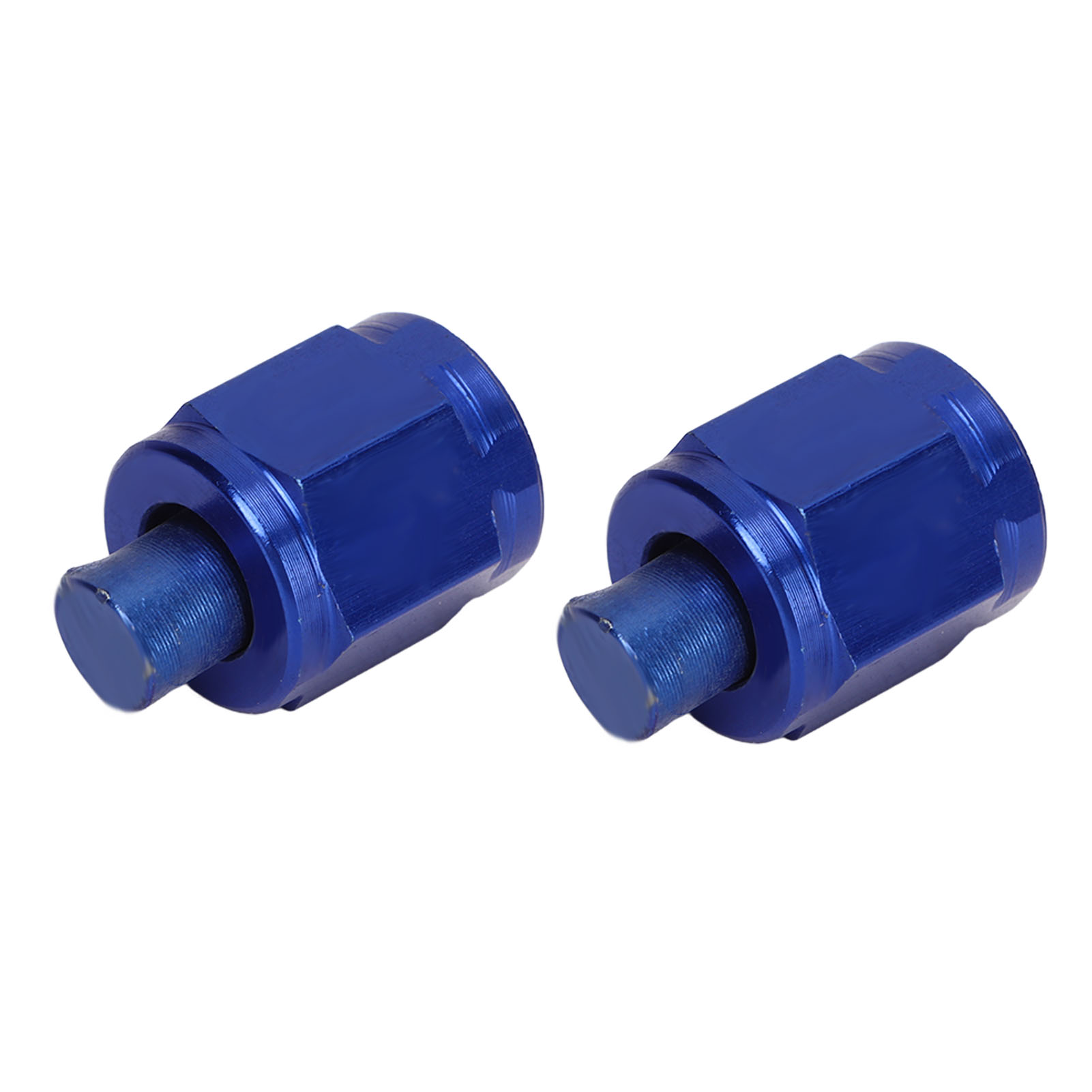 An4-aluminium-verschlusskappe Mit Bördelung, 2-teilig, Auslaufsicher, Kraftstoffschlauchkappenadapter, Verriegelungsanschluss, Standardgewinde.