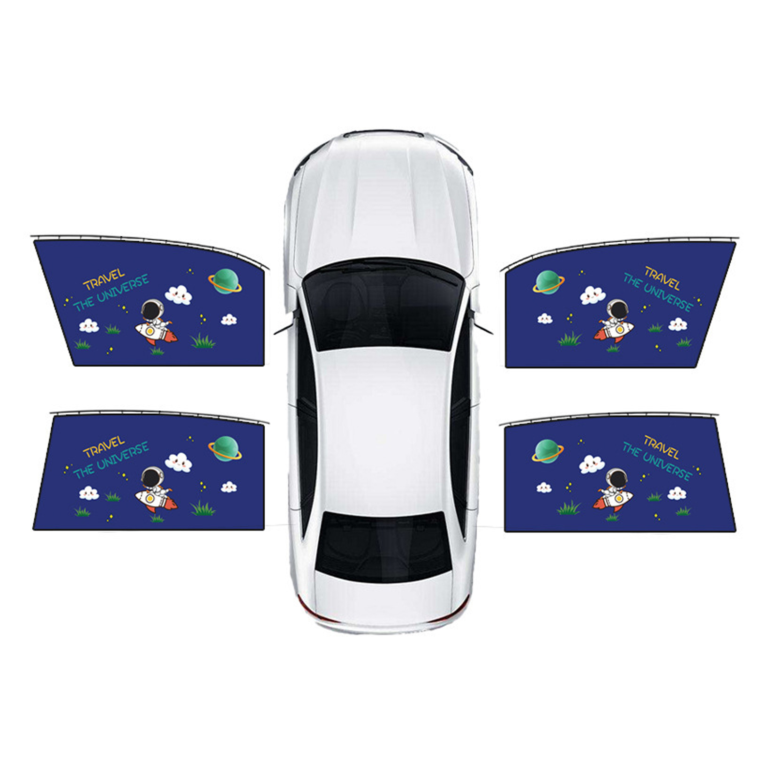 Sonnenschutz Für Autos, Seitlicher Sonnenschutz, Verdunkelung, Wärmedämmung, Universeller Sichtschutz Für Autos 9603a