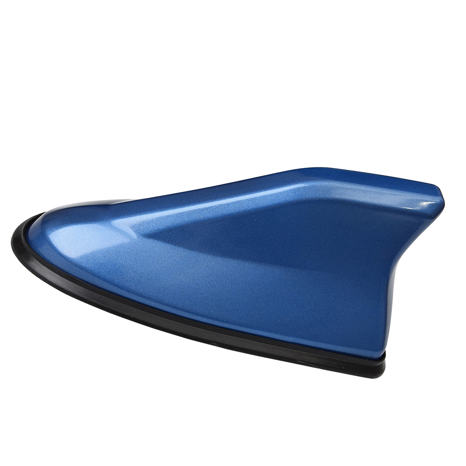 Blaue Haifischflossenantenne Für Das Autodach, Außenzubehör Für Autos, Radiosignal, Klavierlack-finish, Kompatibel Mit Verschiedenen Fahrzeugen.