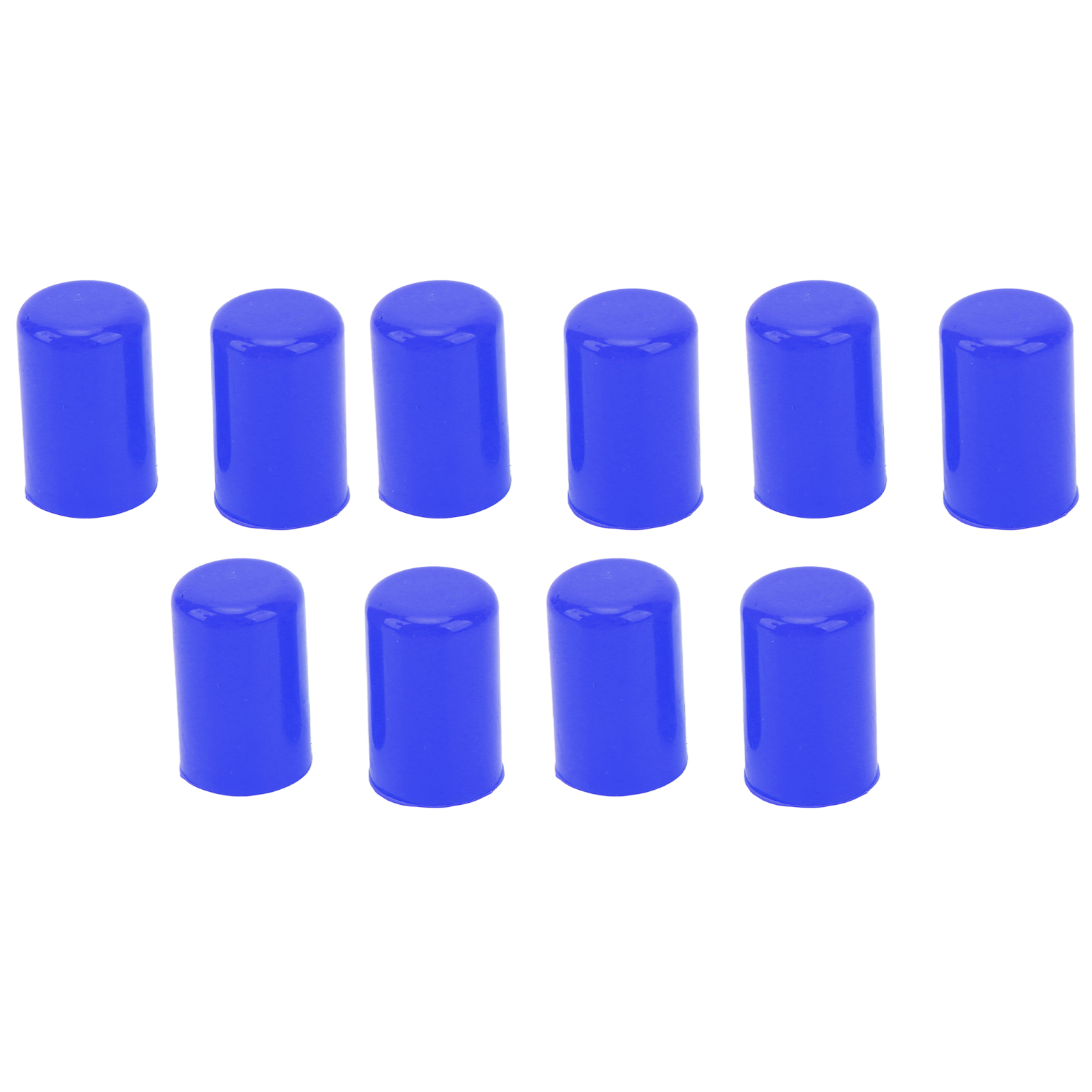 10-teiliger Silikonstopfen, Universaldichtung Für Ansaug- Und Vakuumschläuche, Blindstopfen Mit 14 Mm Innendurchmesser, Blau, Für Schläuche Und Armaturen