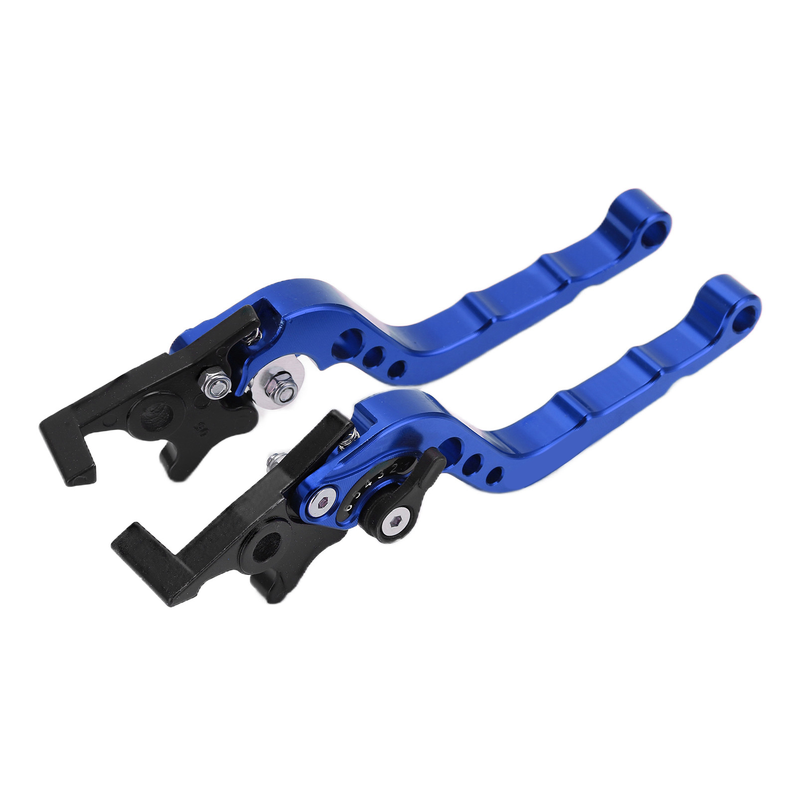 Motorradkupplungs- Und Bremshebel, Cnc-gefräste Aluminiumlegierung, Universelles Motorradzubehör, Blau