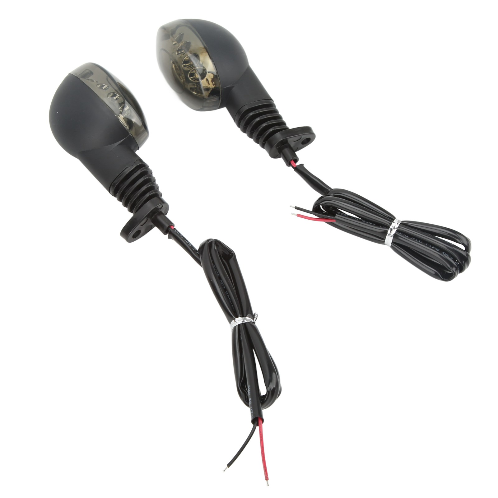 2-teilige Led-blinker (12 V Dc) Für Motorrad (vorne Und Hinten), Ersatzblinker Für Ninja 250r (2008–2012), Dunkelbraun
