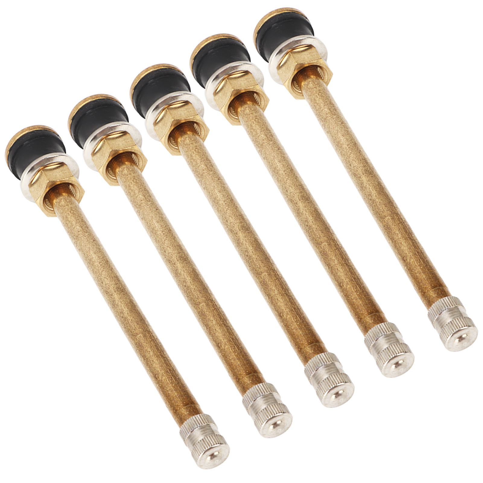20 Stück 5-zoll-klemmventile Für Lkws, Tr574 Kupfer, Schlauchlos, Gerade, Für 0,625-zoll-ventilbohrung