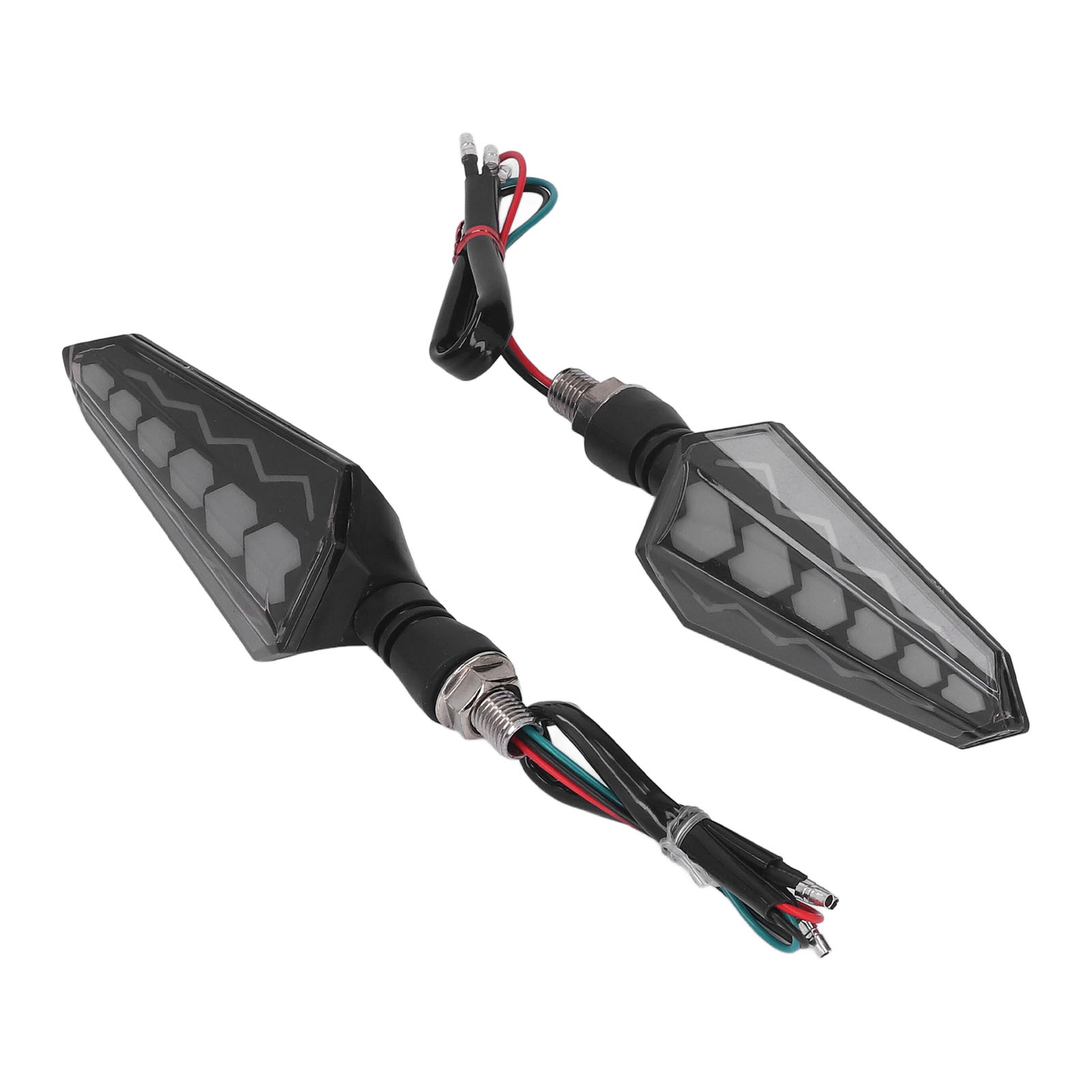 Motorradblinker, 2 Stück, Universell, 12 V Dc, Ipx6 Wasserdicht, Led-anzeige, Motorrad-blinker