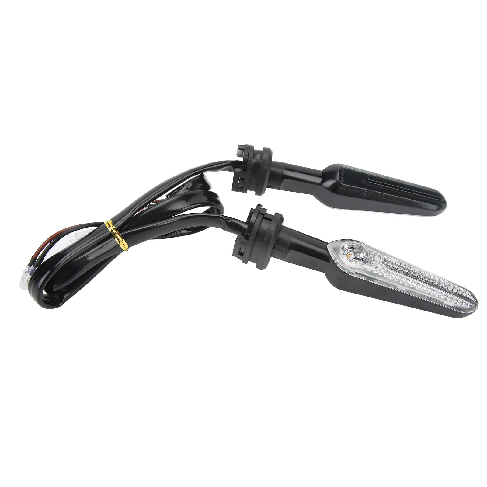 Gelbe Led-motorradblinker 12v 2 Stück Universal-blinker Für Yamaha Yzf R15 R25 R3 R6s R1 R7 R9