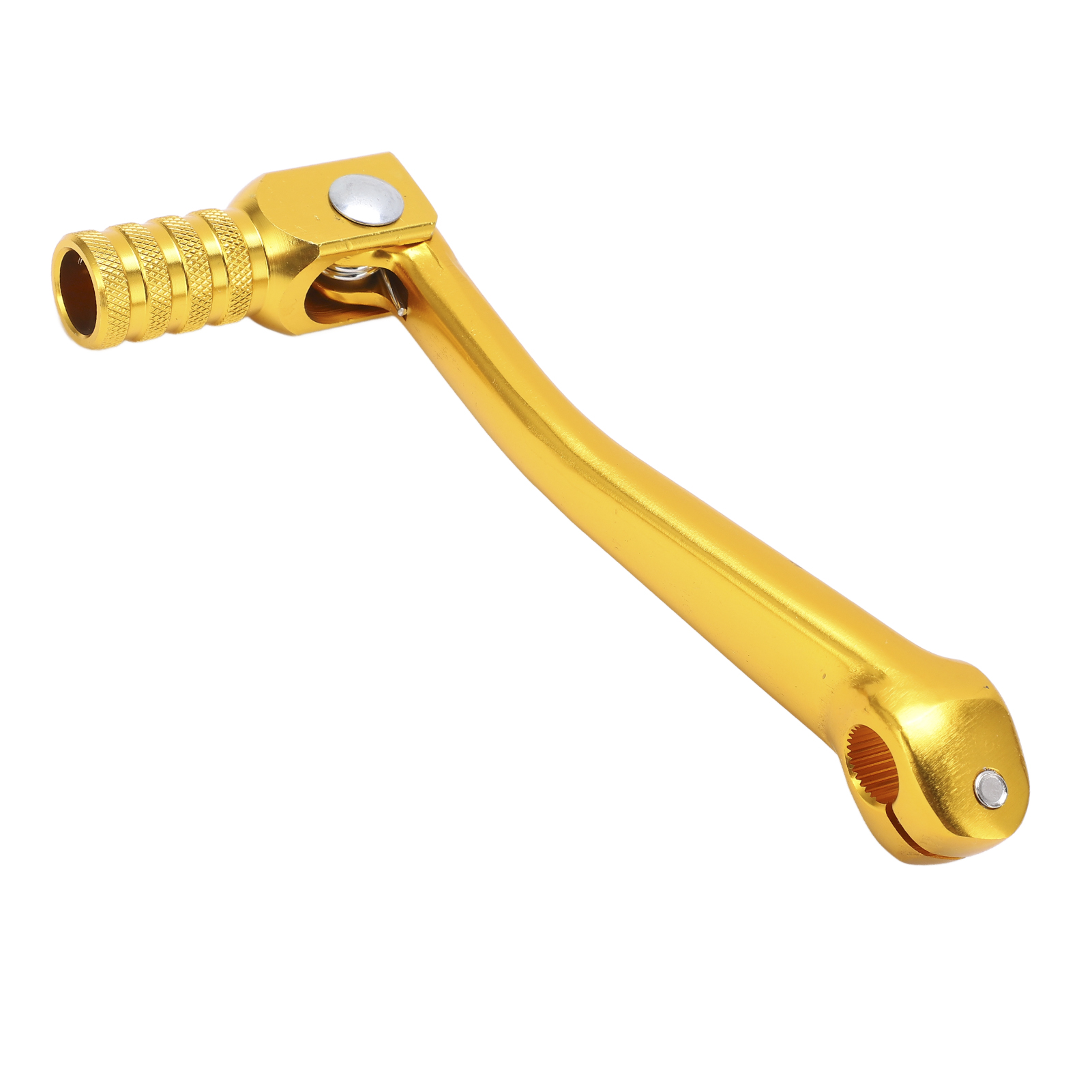 Motorrad-kickstarterpedal, Cnc-gefräster Aluminium-kickstarterhebel, Universelles Motorradzubehör, Gelbe Farbe