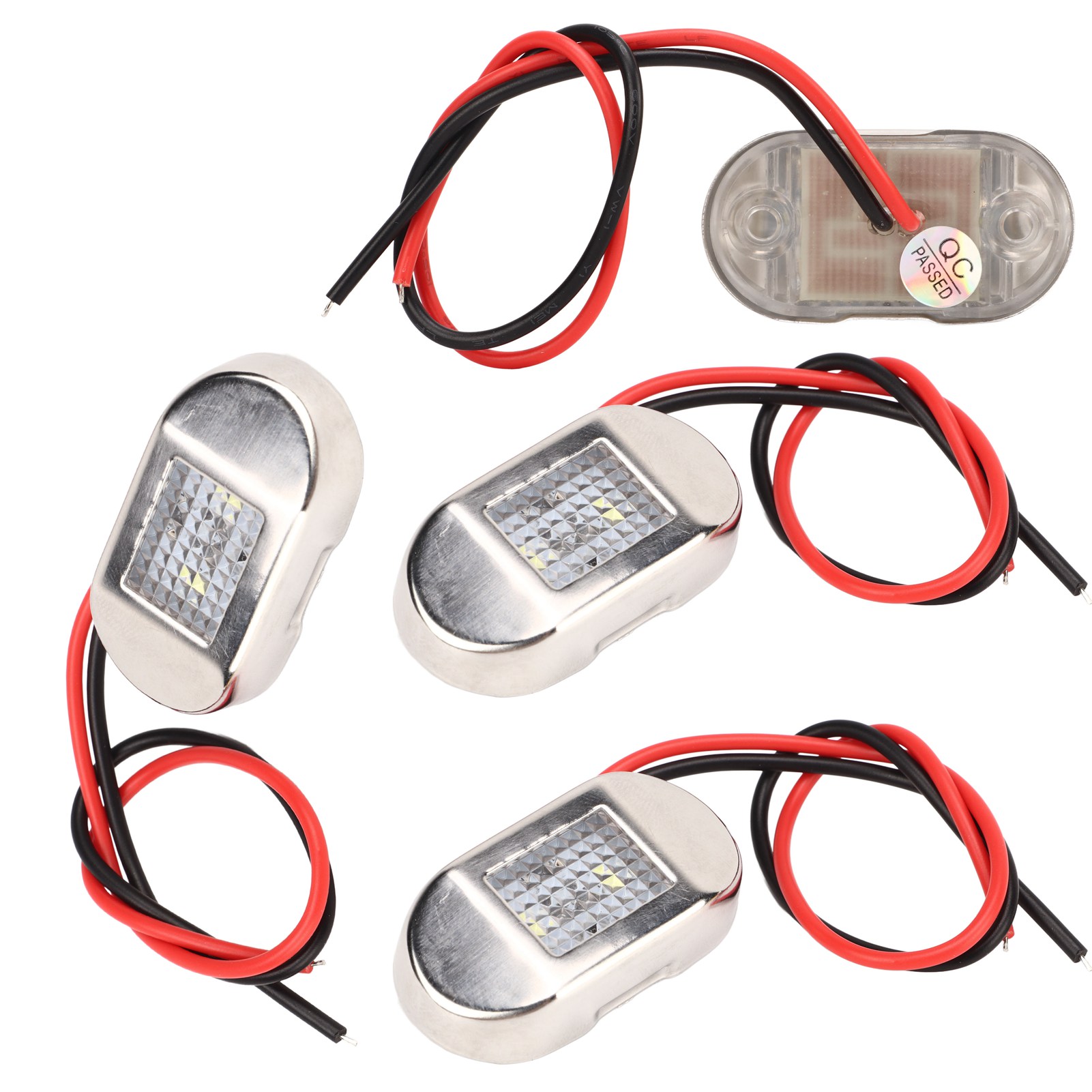 Stück Led-seitenmarkierungsleuchten 12v Ip68 Wasserdicht Universal-nachtangelleuchten Für Wohnmobile, Yachten, Lkws Und Camper
