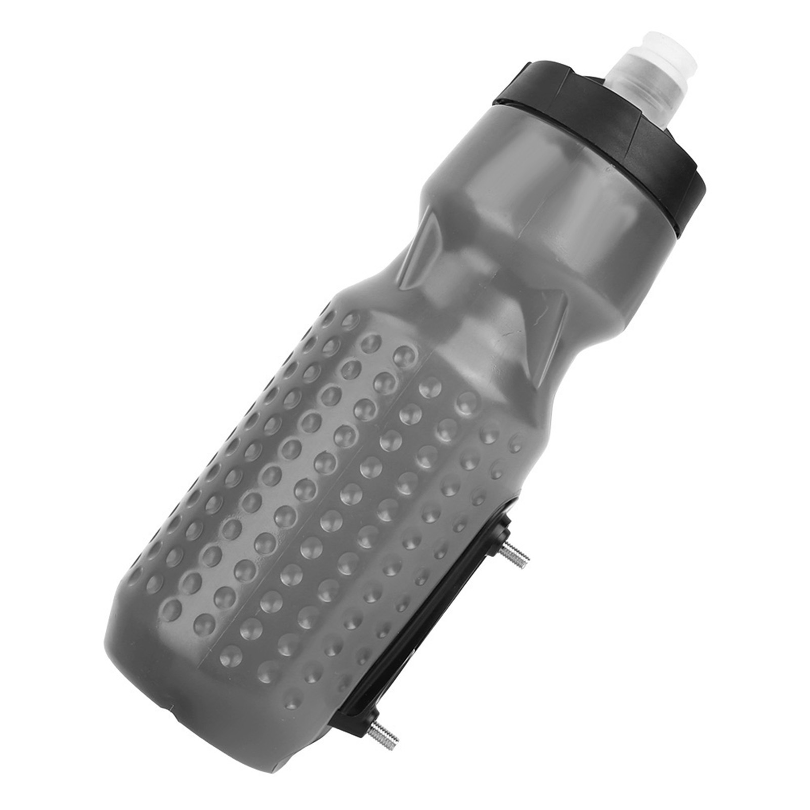Magnetische Mountainbike-trinkflasche Für Outdoor-aktivitäten, Großes Volumen, Schnellverschlussflasche (grau)