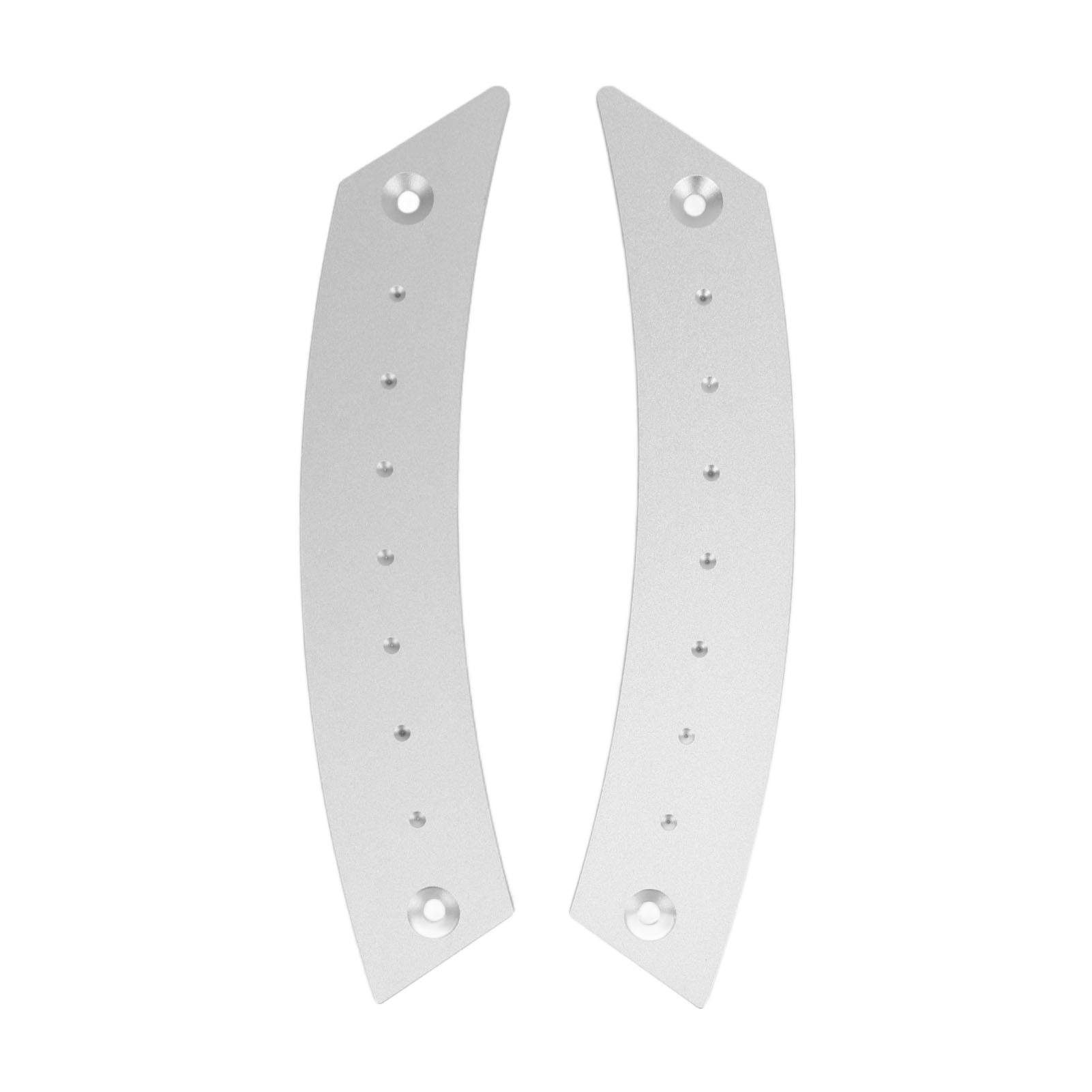 2-teiliges Türgriffset Aus Aluminiumlegierung, Arbeitssparend, Hochfest Und Rostfrei, Für Autos, Silber