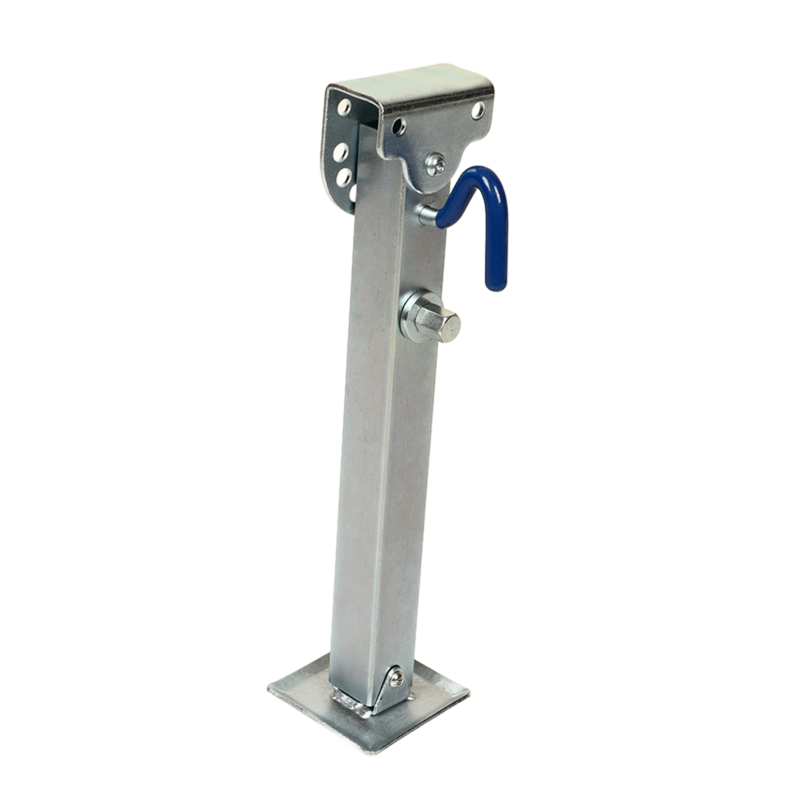 Teleskop-anhängerstütze 460–680 Mm, 1000 Kg Tragkraft, Verzinktes Eisen, Für Wohnwagen, Geländewagen, Wohnmobile