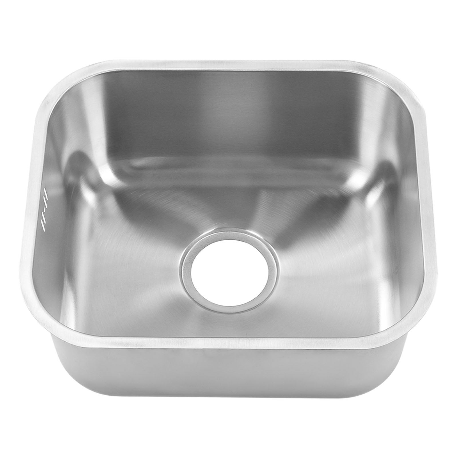 Spülbecken Aus Edelstahl, 430 X 370 X 180 Mm, Rostbeständig, Großes Fassungsvermögen, Für Wohnmobile, Yachten Und Wohnwagen