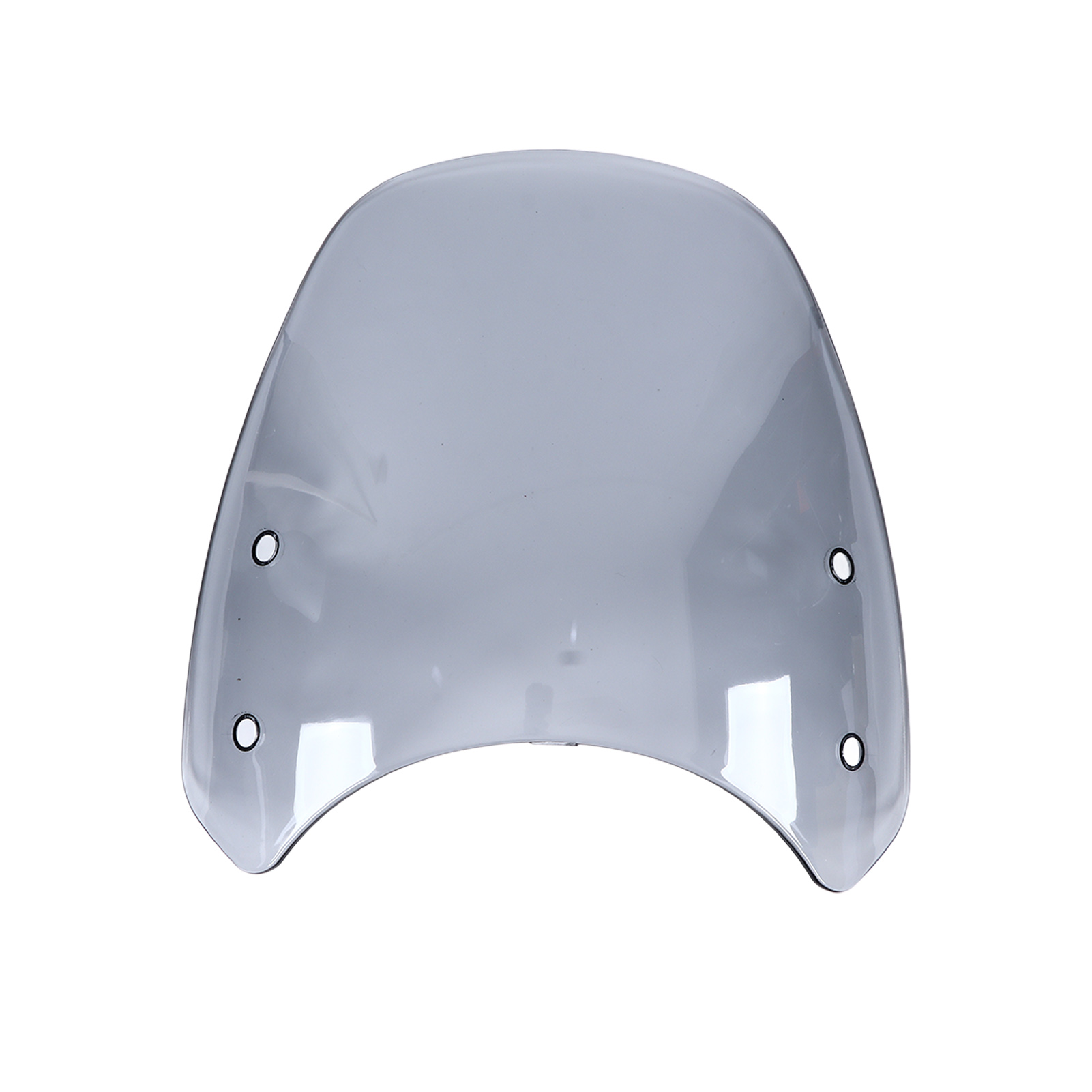 Motorrad-frontscheibe Mit Aluminium-befestigungswinkeln, Ersatzteil Für Bonneville T100 T120 (2016–2020), Grau