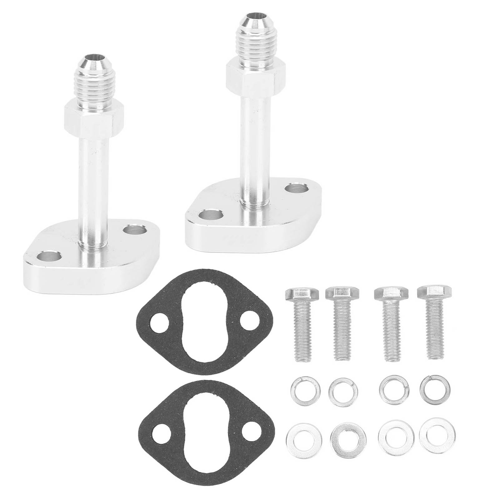 Satz Mit 2 Turbo-ölbegrenzerflanschen, M6-schrauben, Rücklauf-ablaufadapter-kit Ct12 Ct20 Ct26, Öl- Und Wassereinlass Und -rücklauf